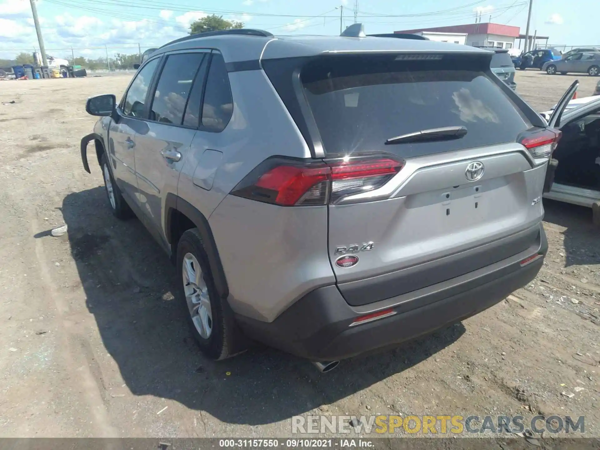 3 Photograph of a damaged car 2T3W1RFV3LC085903 TOYOTA RAV4 2020