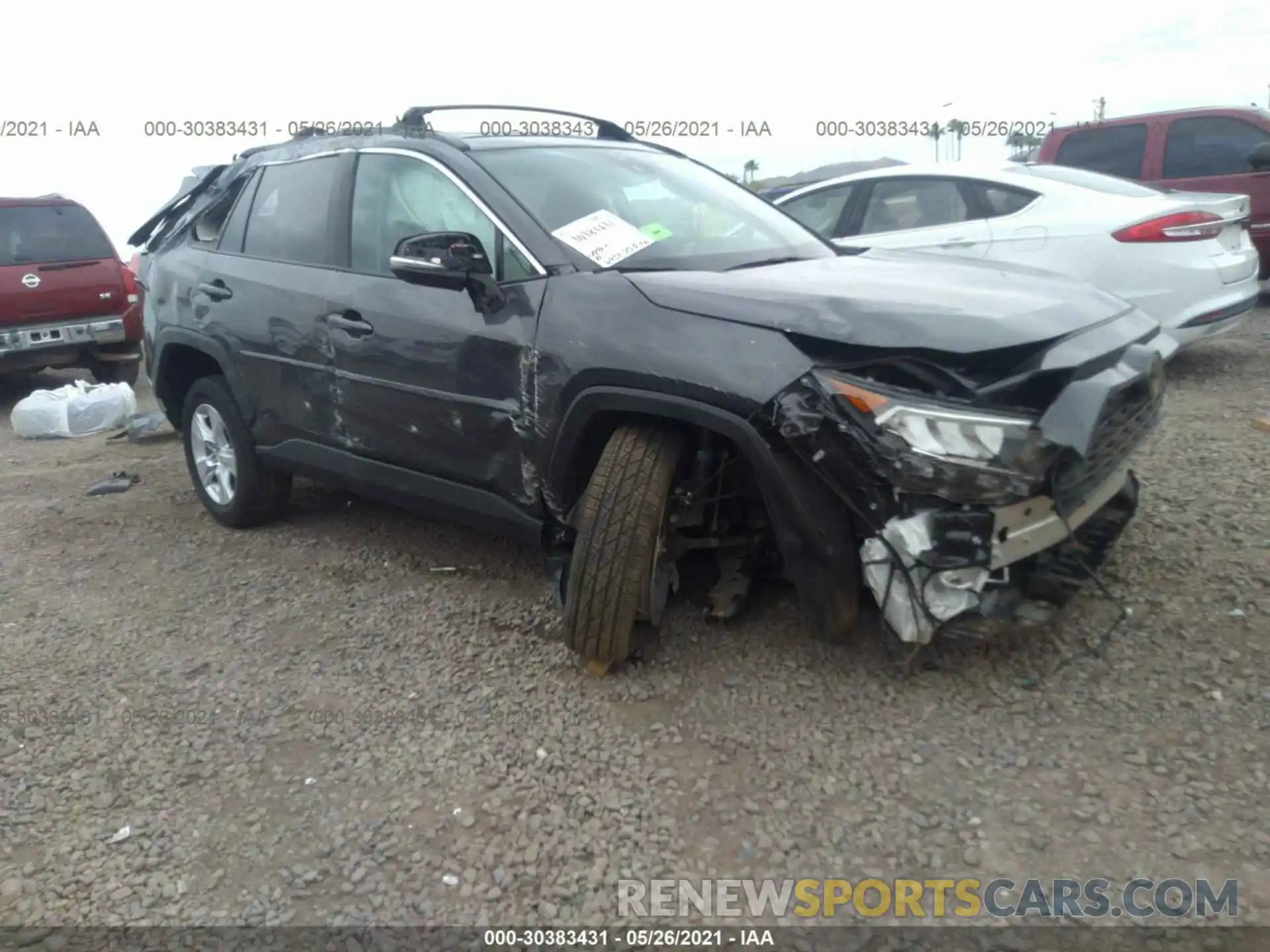 1 Фотография поврежденного автомобиля 2T3W1RFV3LW087813 TOYOTA RAV4 2020