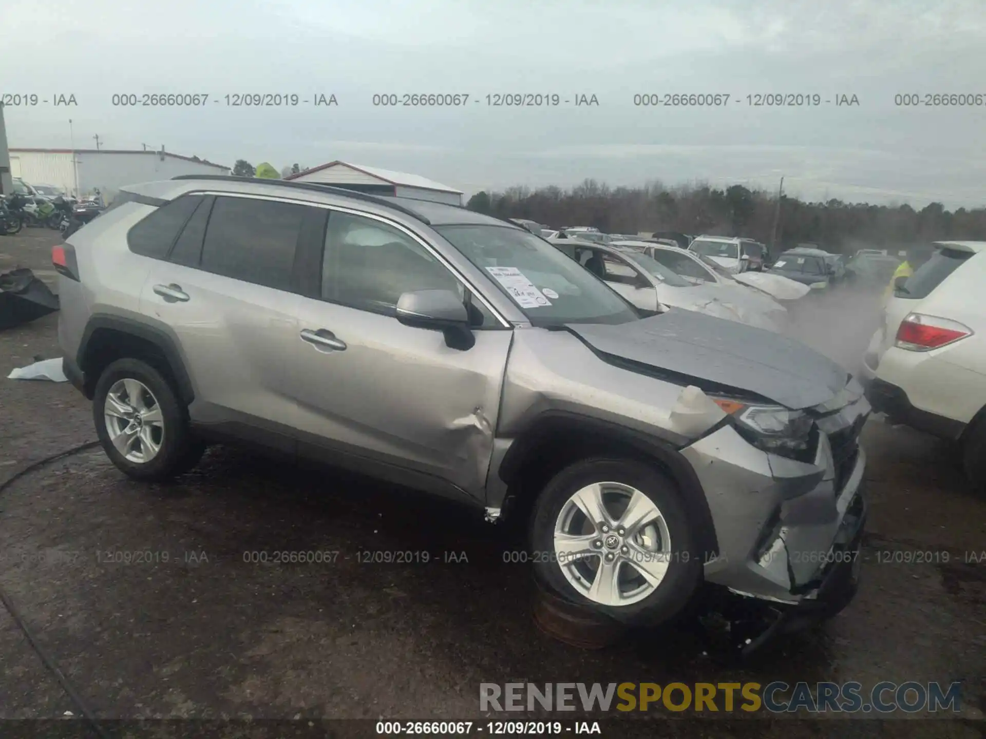 1 Photograph of a damaged car 2T3W1RFV4LC034474 TOYOTA RAV4 2020