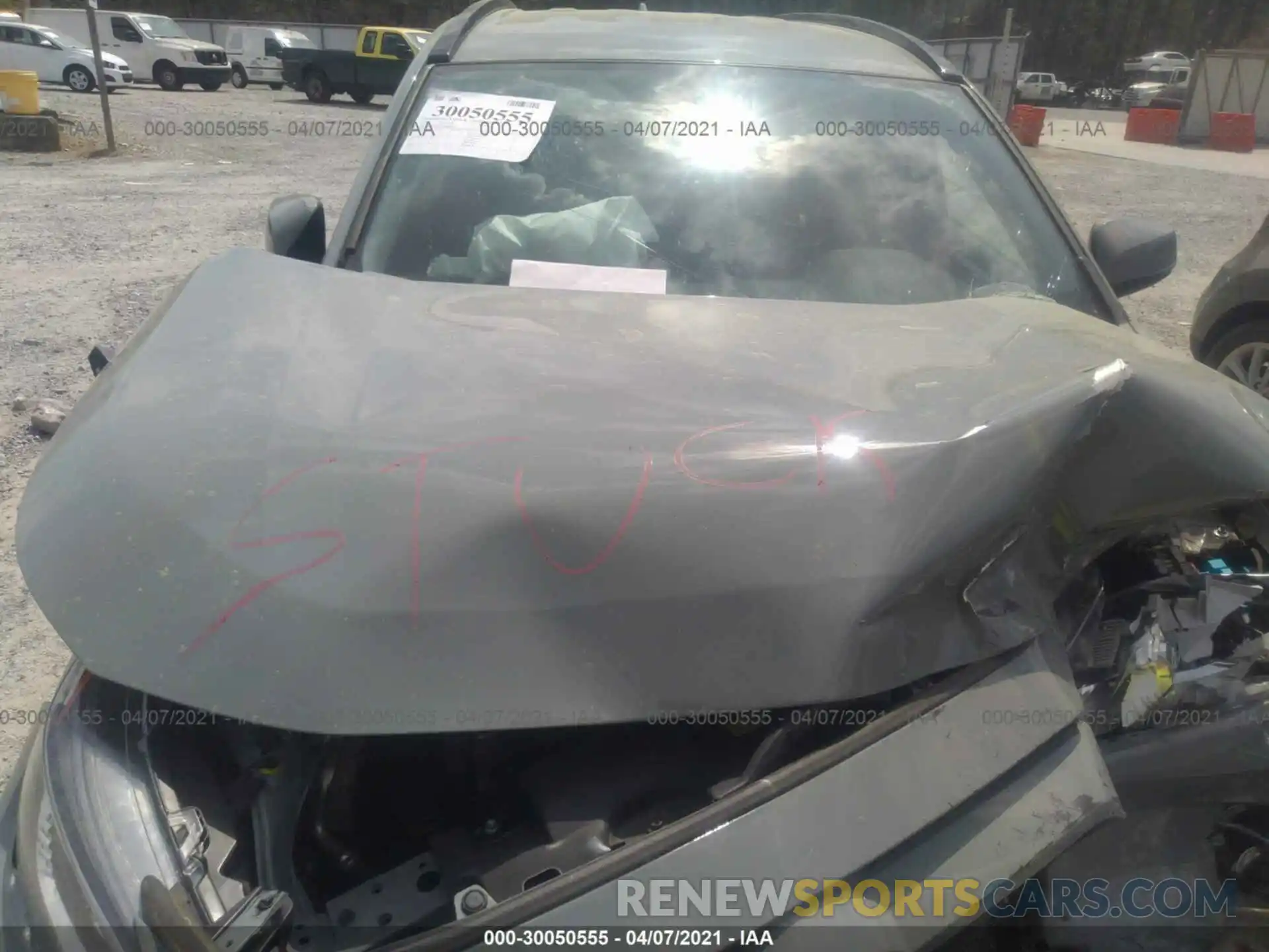 10 Photograph of a damaged car 2T3W1RFV4LC045054 TOYOTA RAV4 2020