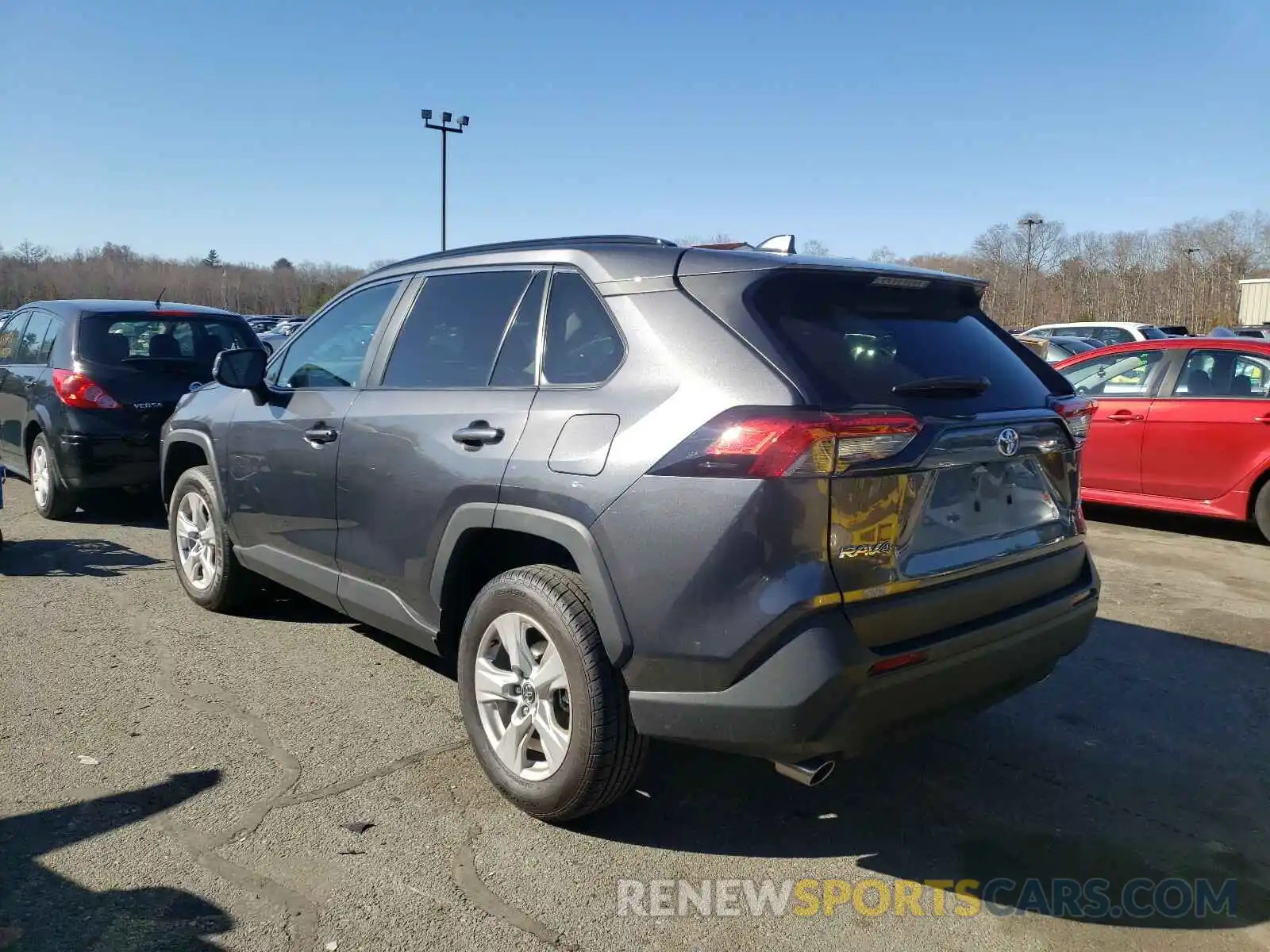 3 Photograph of a damaged car 2T3W1RFV4LC052750 TOYOTA RAV4 2020