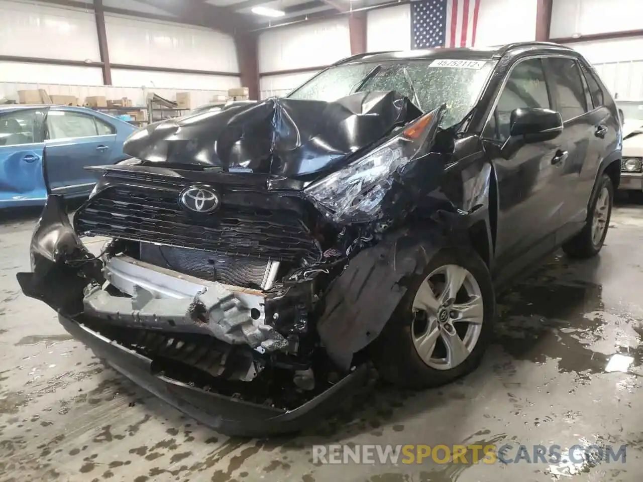 2 Photograph of a damaged car 2T3W1RFV4LC053185 TOYOTA RAV4 2020