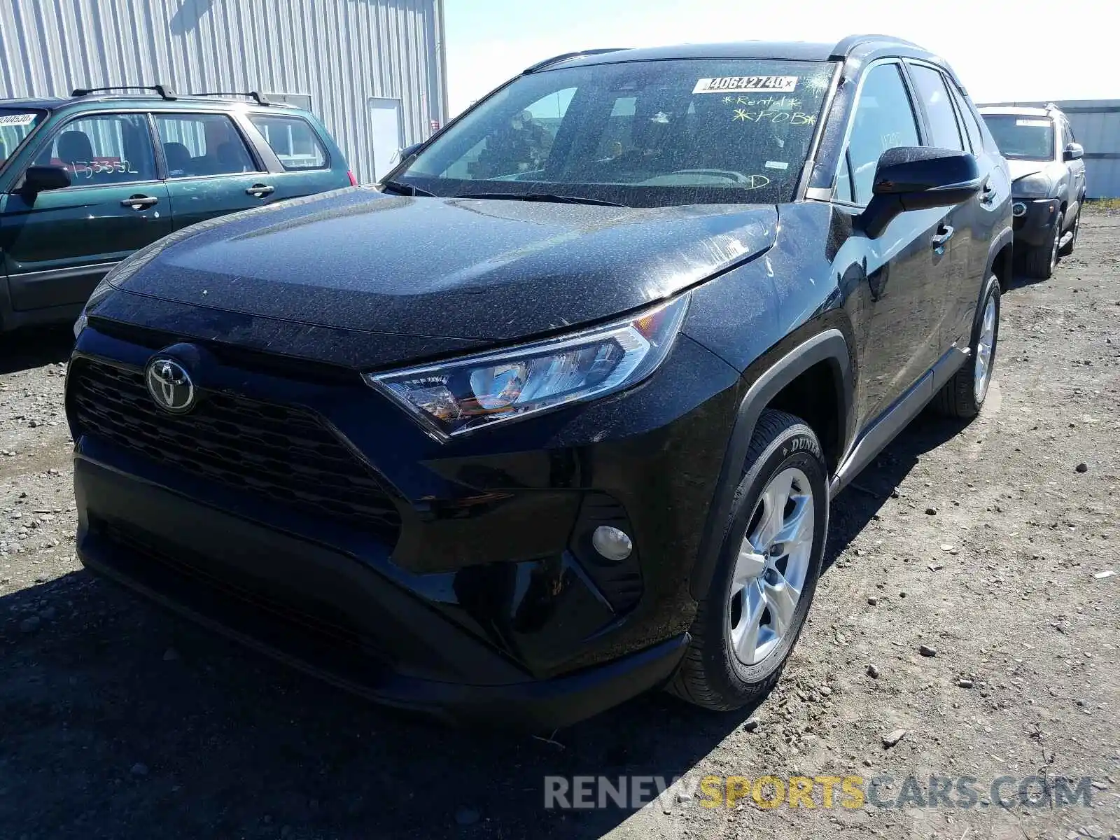 2 Photograph of a damaged car 2T3W1RFV4LC053414 TOYOTA RAV4 2020