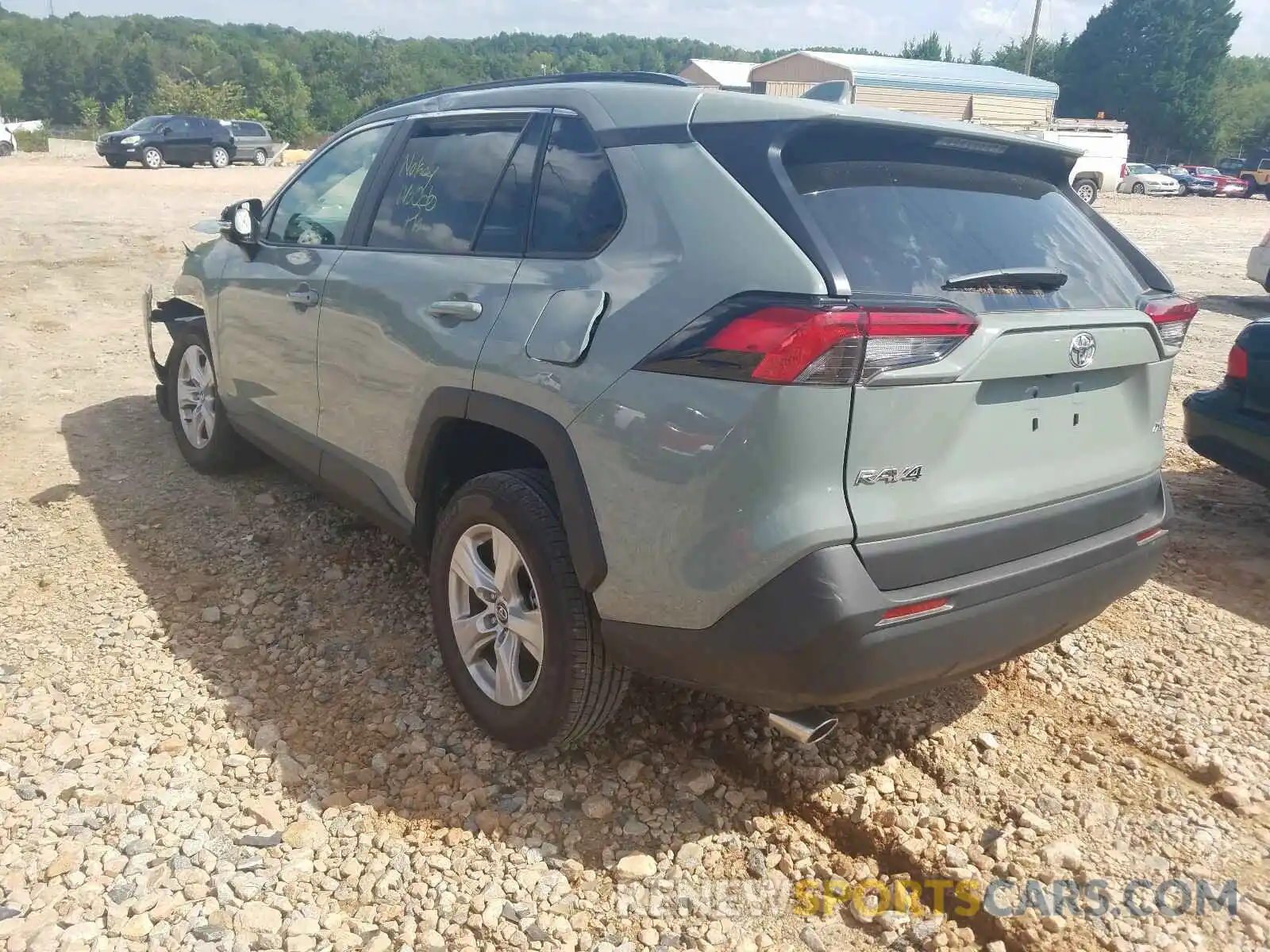 3 Photograph of a damaged car 2T3W1RFV4LC059956 TOYOTA RAV4 2020