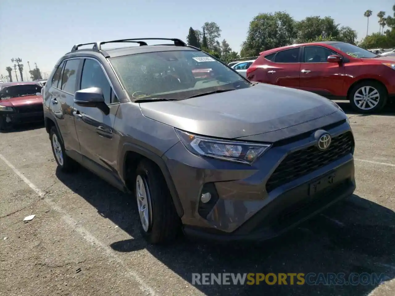 1 Photograph of a damaged car 2T3W1RFV4LC066793 TOYOTA RAV4 2020