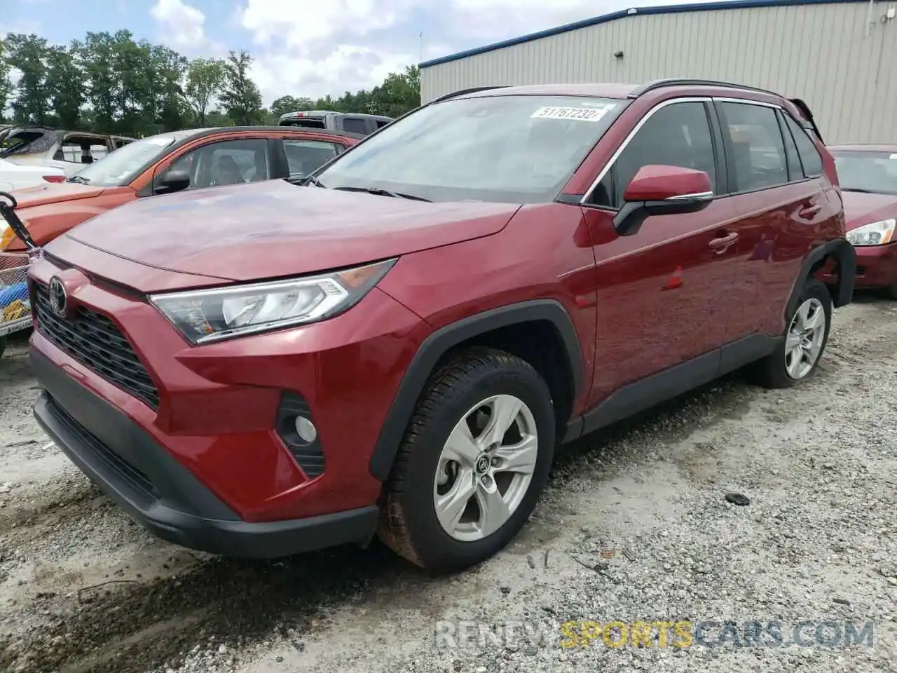 2 Фотография поврежденного автомобиля 2T3W1RFV4LC071539 TOYOTA RAV4 2020