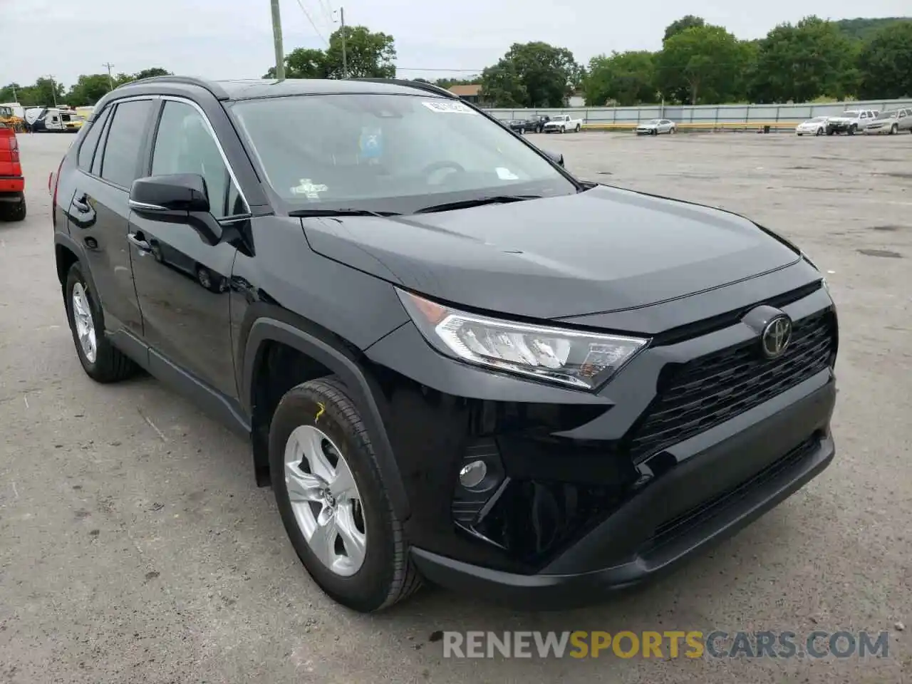 1 Photograph of a damaged car 2T3W1RFV4LC073839 TOYOTA RAV4 2020