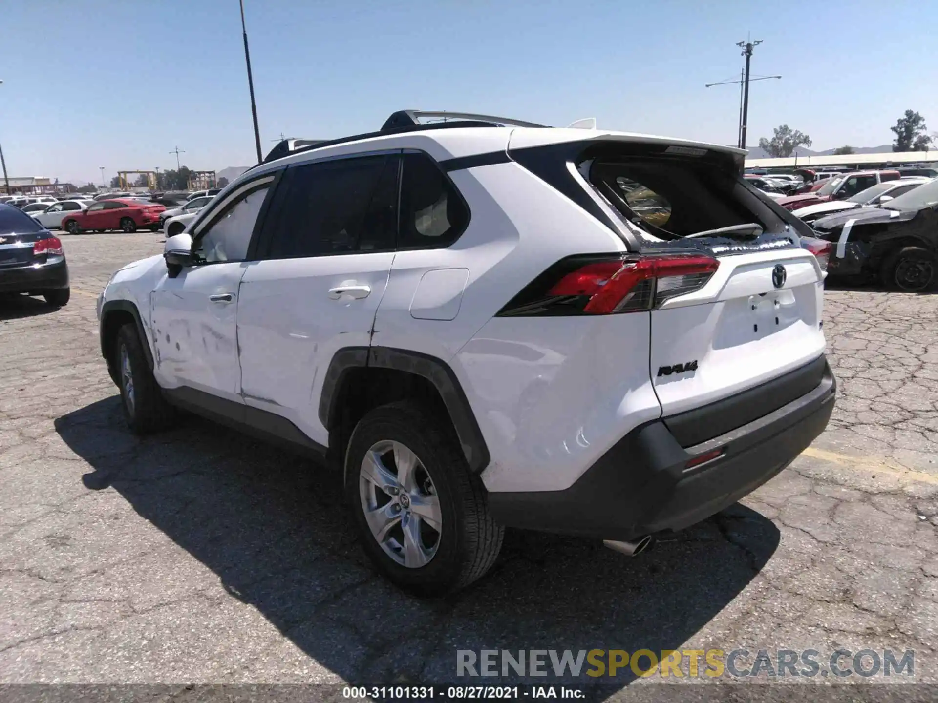 3 Photograph of a damaged car 2T3W1RFV4LC083111 TOYOTA RAV4 2020