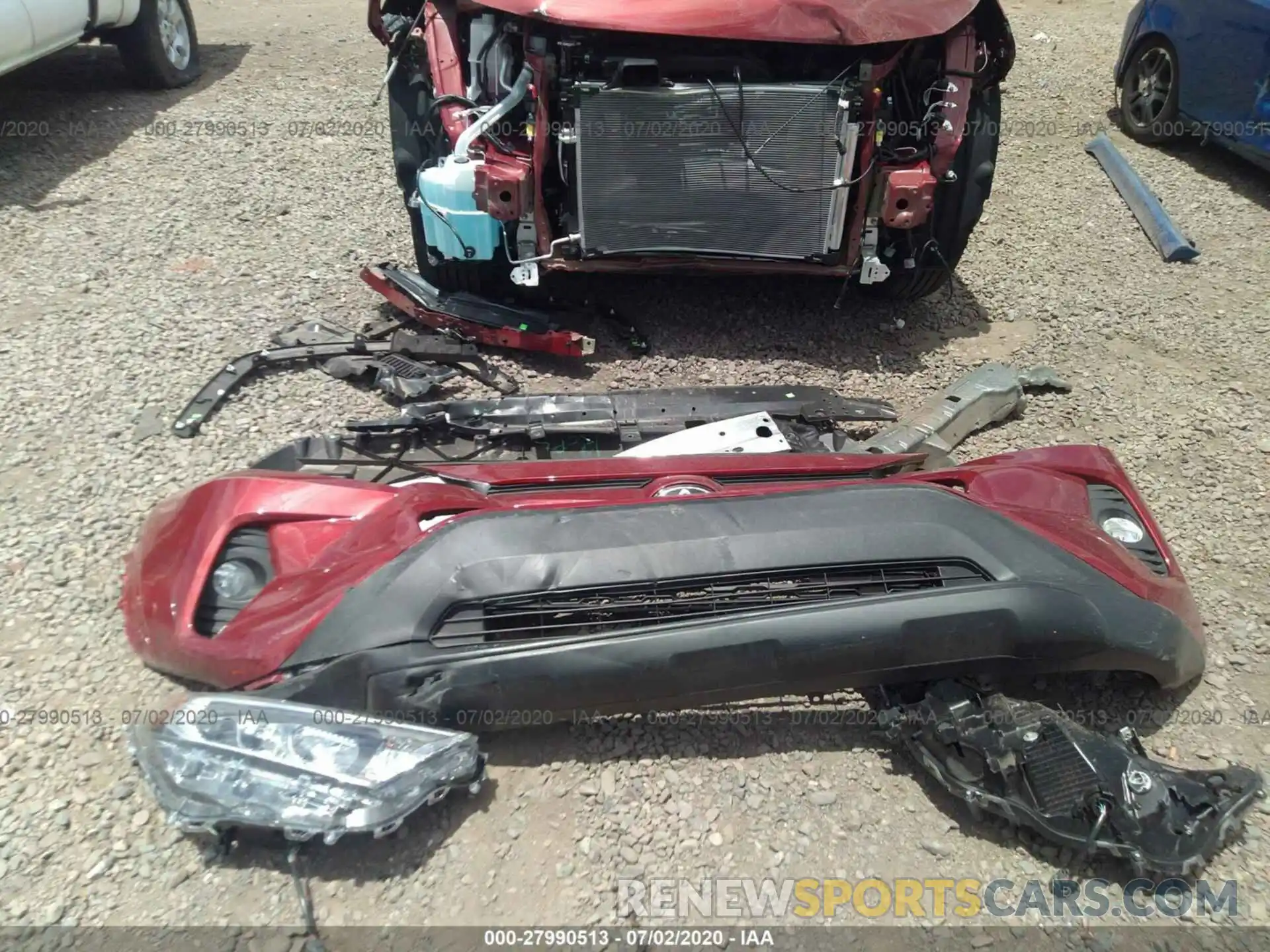 12 Photograph of a damaged car 2T3W1RFV4LW066694 TOYOTA RAV4 2020