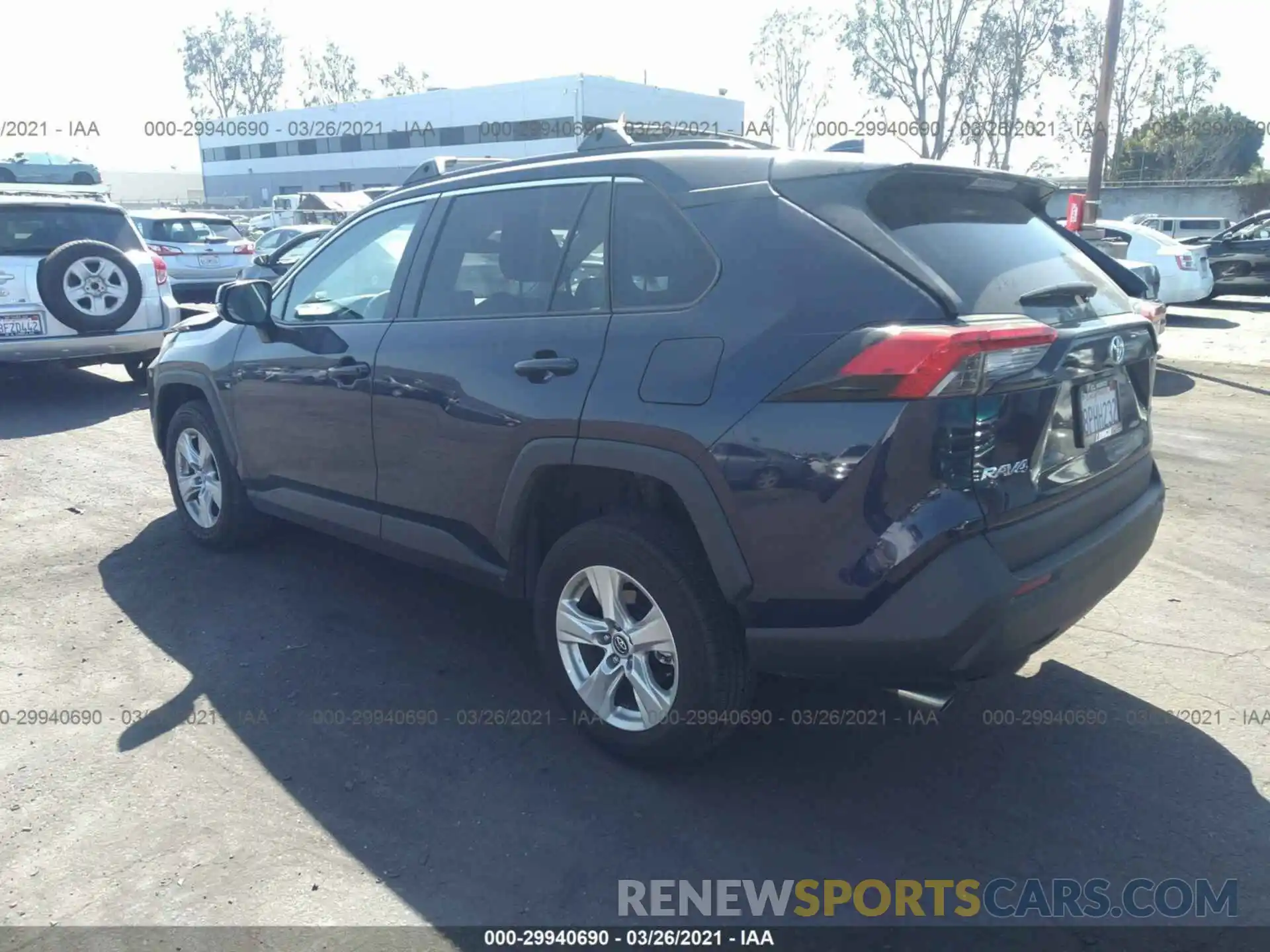 3 Photograph of a damaged car 2T3W1RFV4LW072205 TOYOTA RAV4 2020