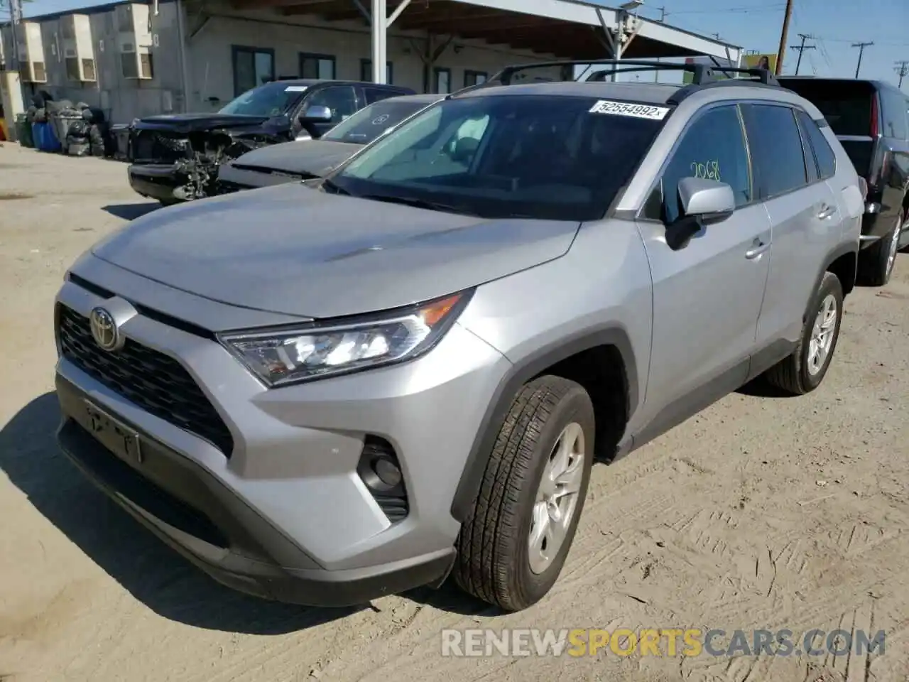 2 Photograph of a damaged car 2T3W1RFV4LW083625 TOYOTA RAV4 2020