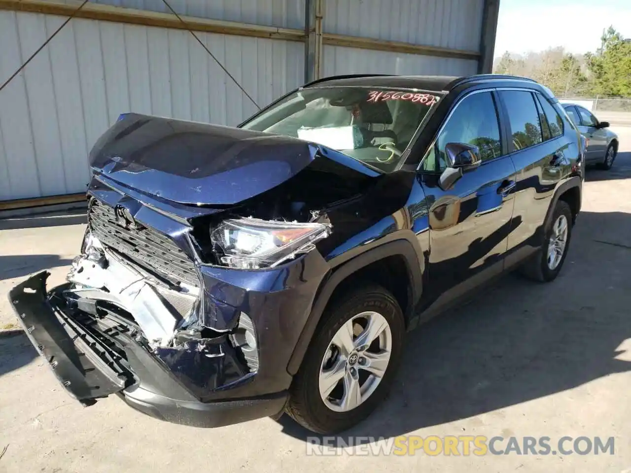 2 Photograph of a damaged car 2T3W1RFV4LW089232 TOYOTA RAV4 2020