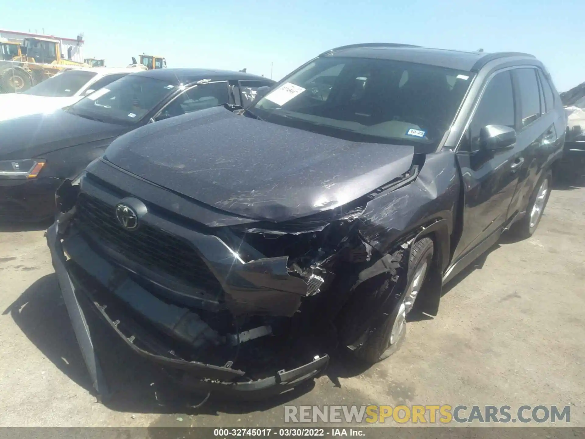 6 Photograph of a damaged car 2T3W1RFV4LW099632 TOYOTA RAV4 2020