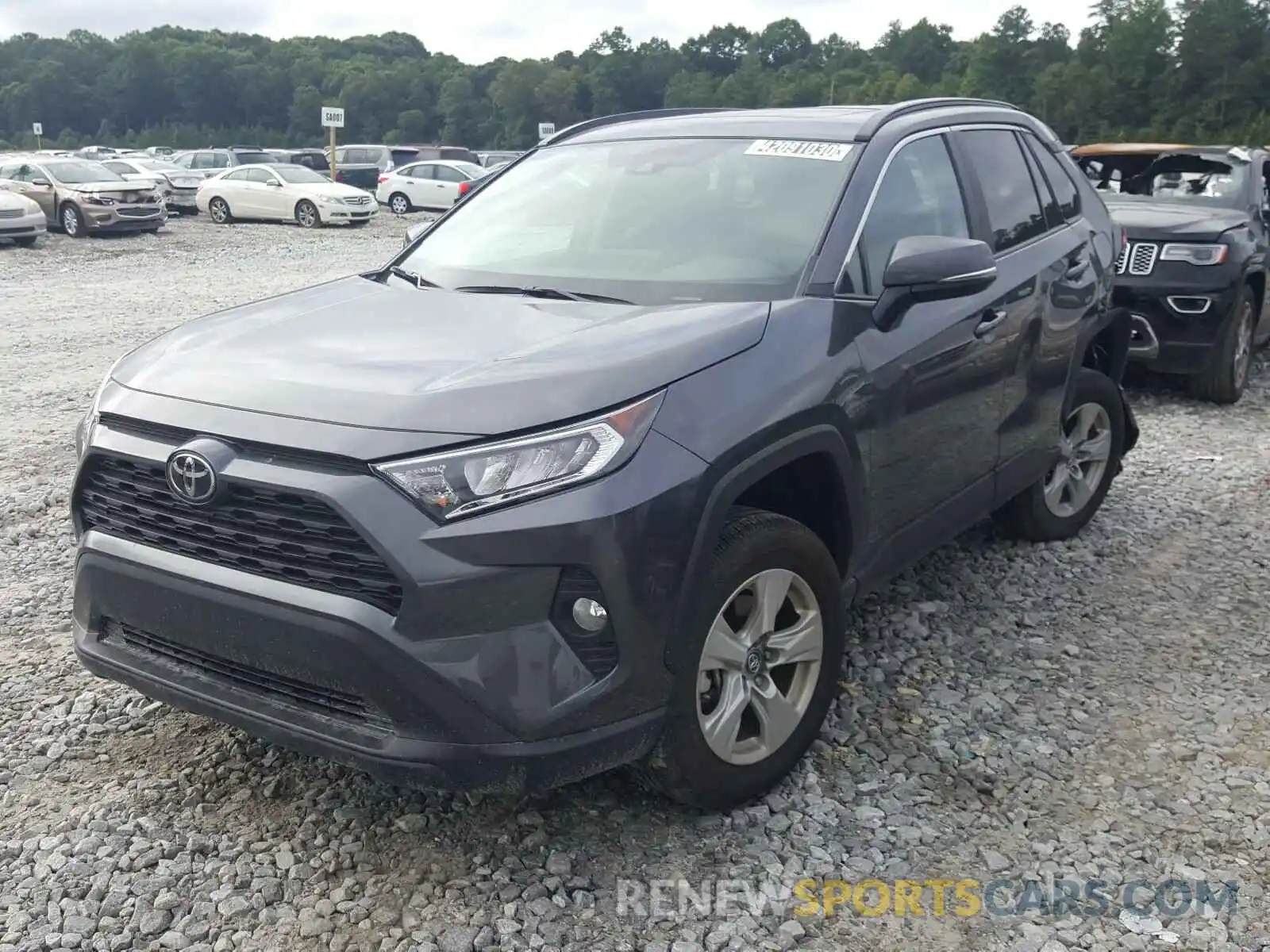 2 Photograph of a damaged car 2T3W1RFV5LC042101 TOYOTA RAV4 2020