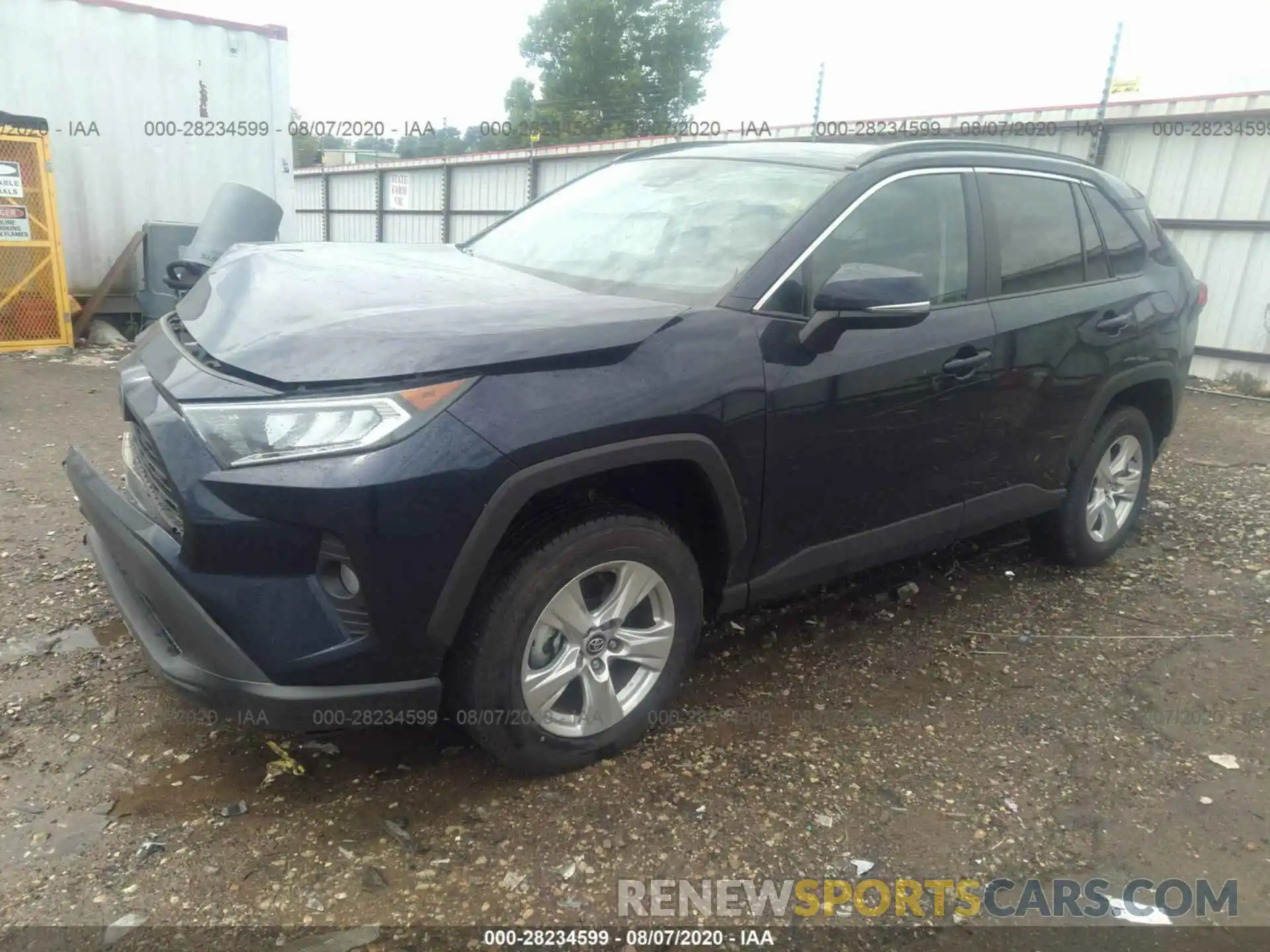 2 Photograph of a damaged car 2T3W1RFV5LC047380 TOYOTA RAV4 2020