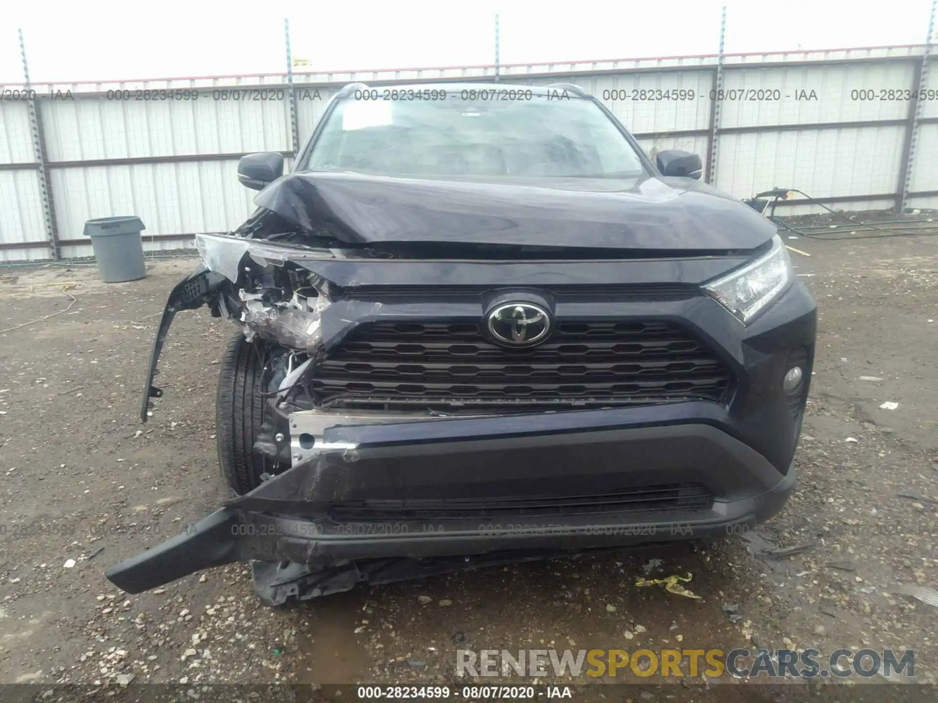 6 Photograph of a damaged car 2T3W1RFV5LC047380 TOYOTA RAV4 2020