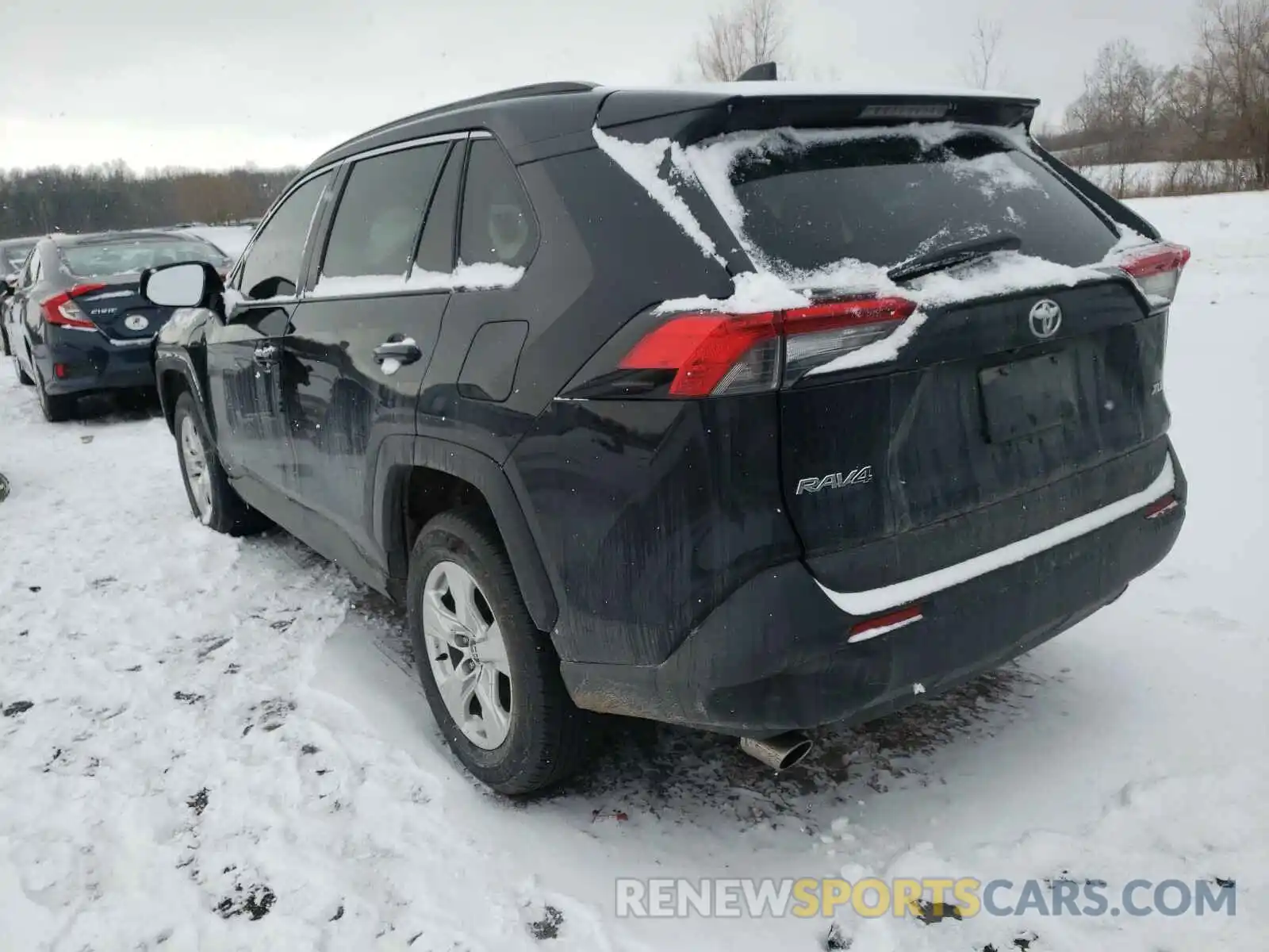 3 Photograph of a damaged car 2T3W1RFV5LC051560 TOYOTA RAV4 2020