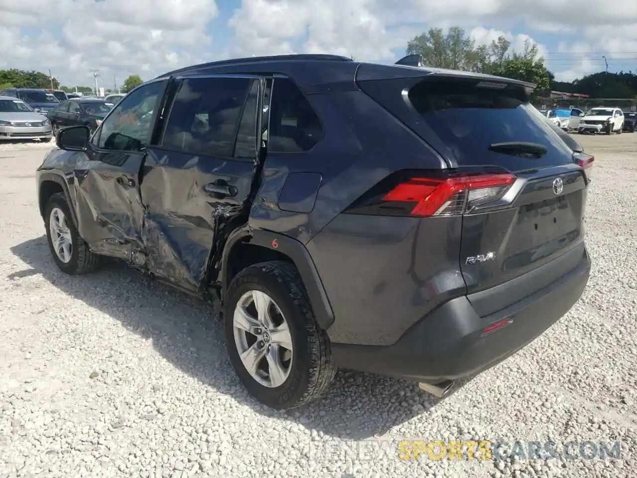 3 Photograph of a damaged car 2T3W1RFV5LC054412 TOYOTA RAV4 2020