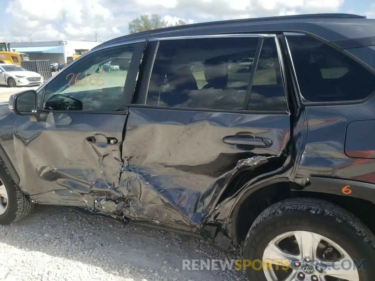 9 Photograph of a damaged car 2T3W1RFV5LC054412 TOYOTA RAV4 2020