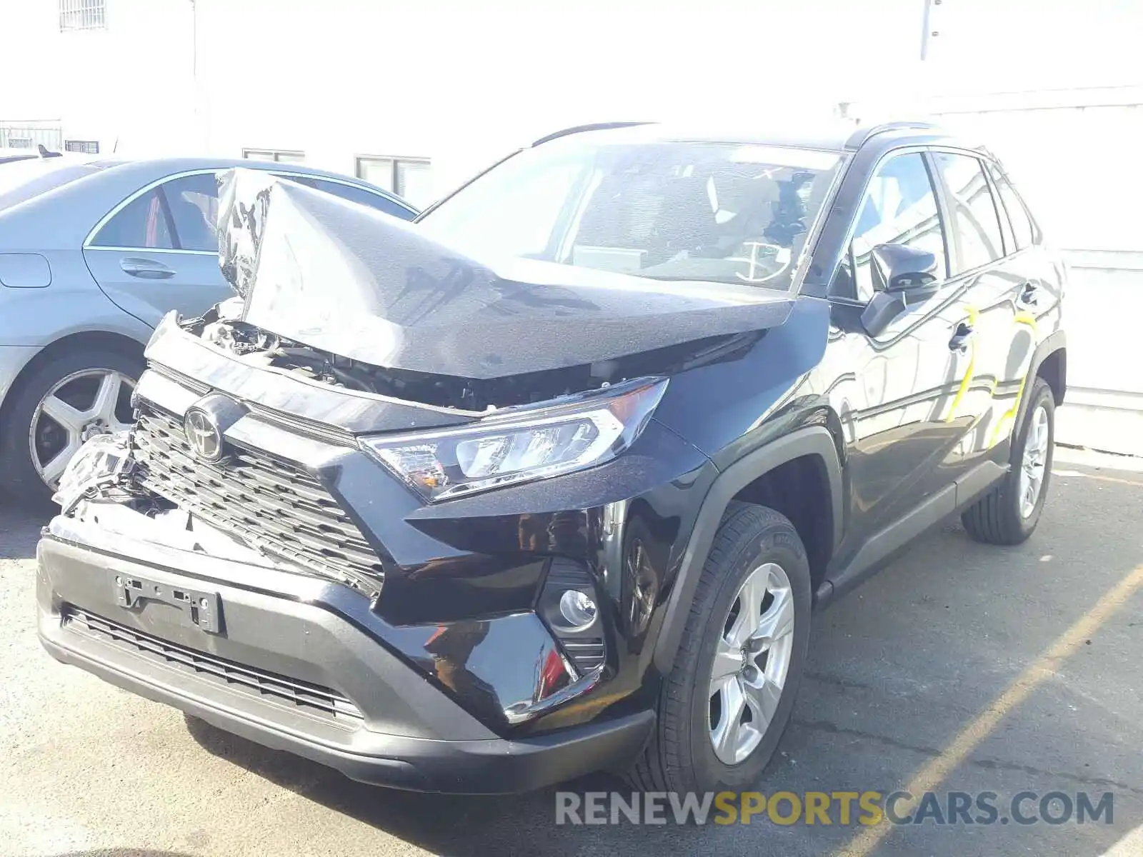 2 Photograph of a damaged car 2T3W1RFV5LC056807 TOYOTA RAV4 2020