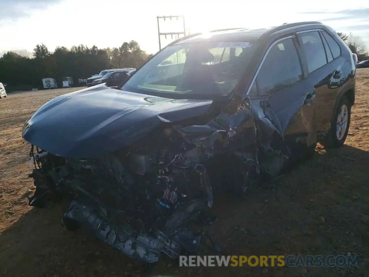 2 Photograph of a damaged car 2T3W1RFV5LC059755 TOYOTA RAV4 2020