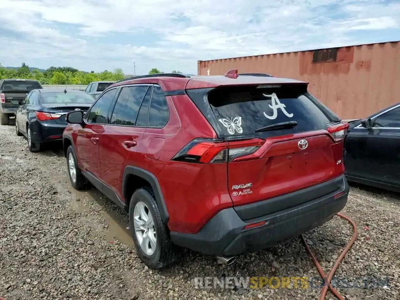 3 Photograph of a damaged car 2T3W1RFV5LC068603 TOYOTA RAV4 2020