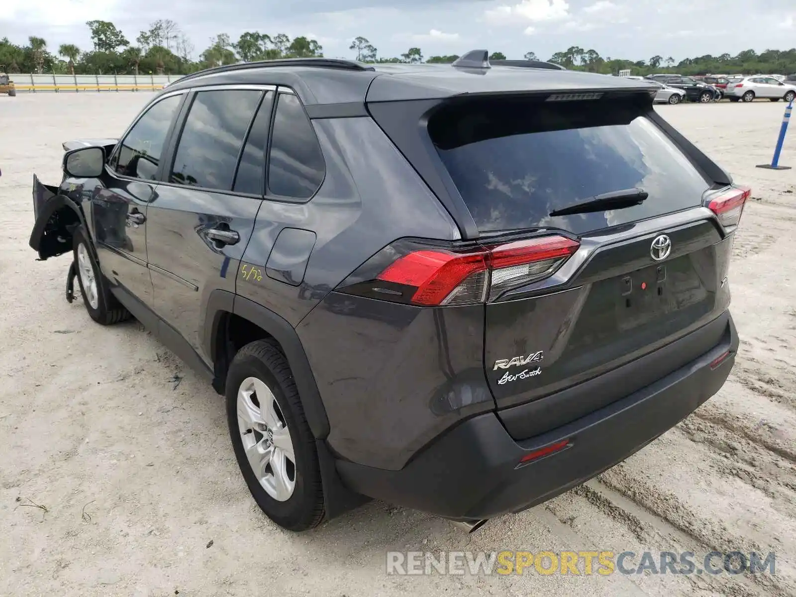 3 Photograph of a damaged car 2T3W1RFV5LC069931 TOYOTA RAV4 2020