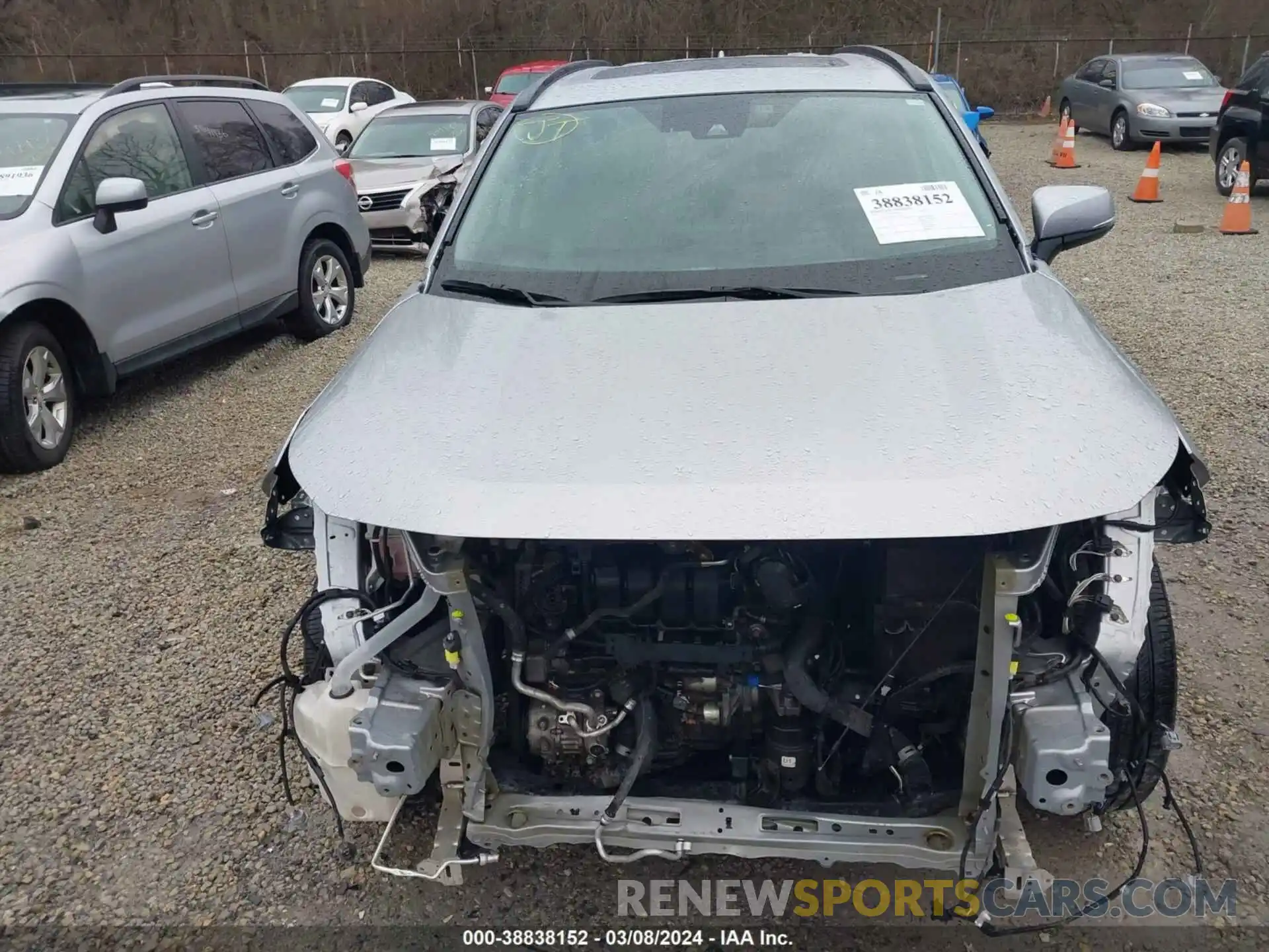 13 Photograph of a damaged car 2T3W1RFV5LC073199 TOYOTA RAV4 2020