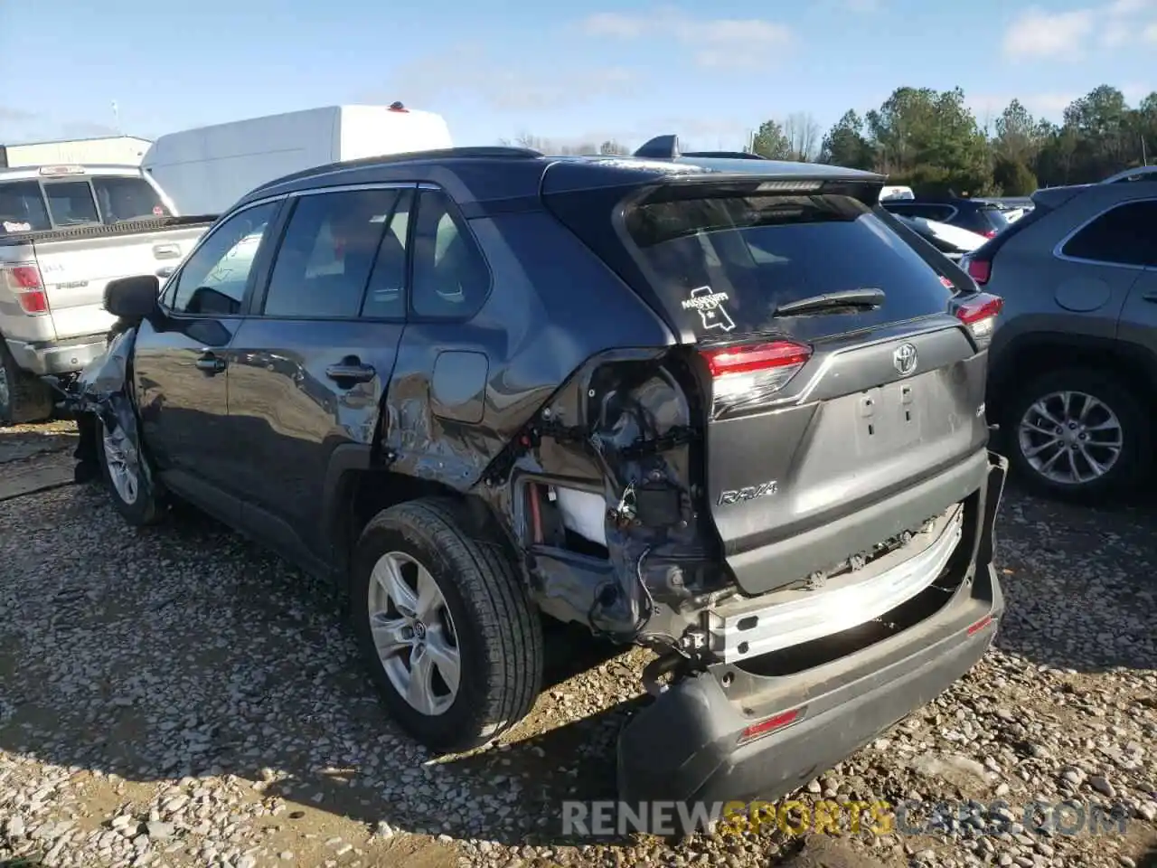 3 Photograph of a damaged car 2T3W1RFV5LC073462 TOYOTA RAV4 2020