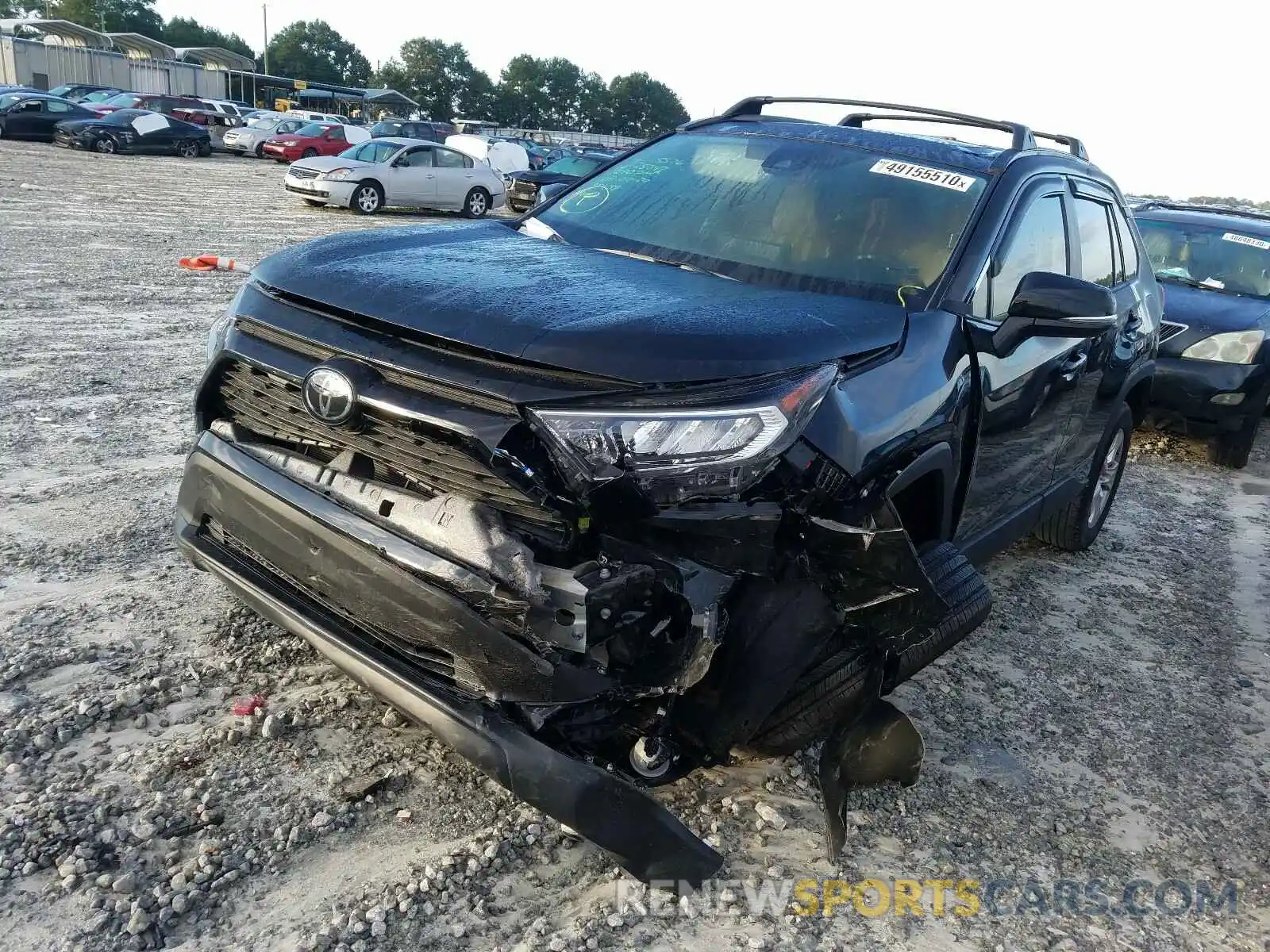 2 Photograph of a damaged car 2T3W1RFV5LW065747 TOYOTA RAV4 2020