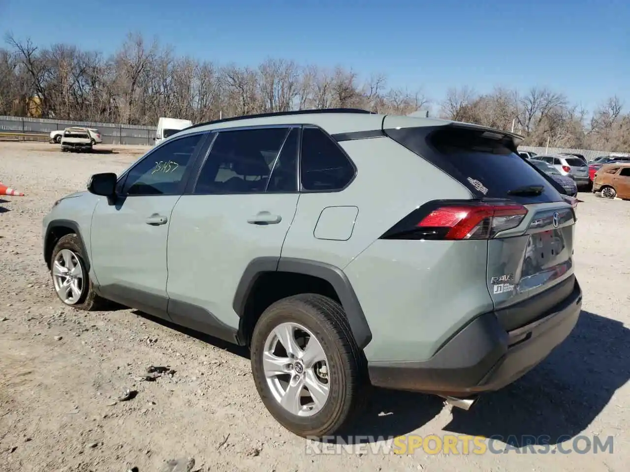 3 Photograph of a damaged car 2T3W1RFV5LW067384 TOYOTA RAV4 2020