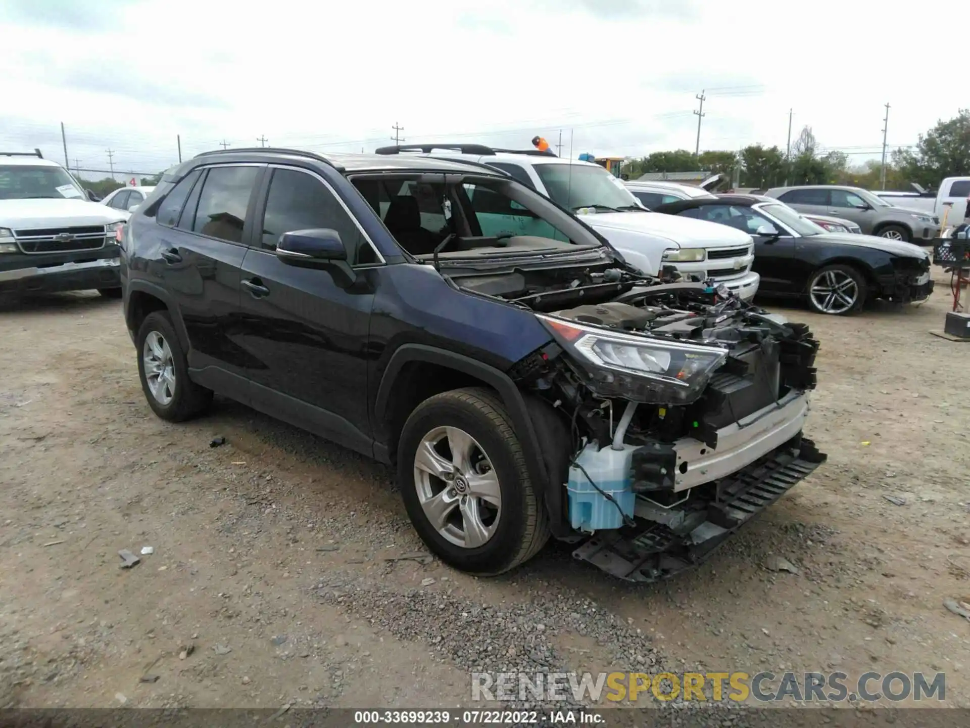 1 Photograph of a damaged car 2T3W1RFV5LW080524 TOYOTA RAV4 2020