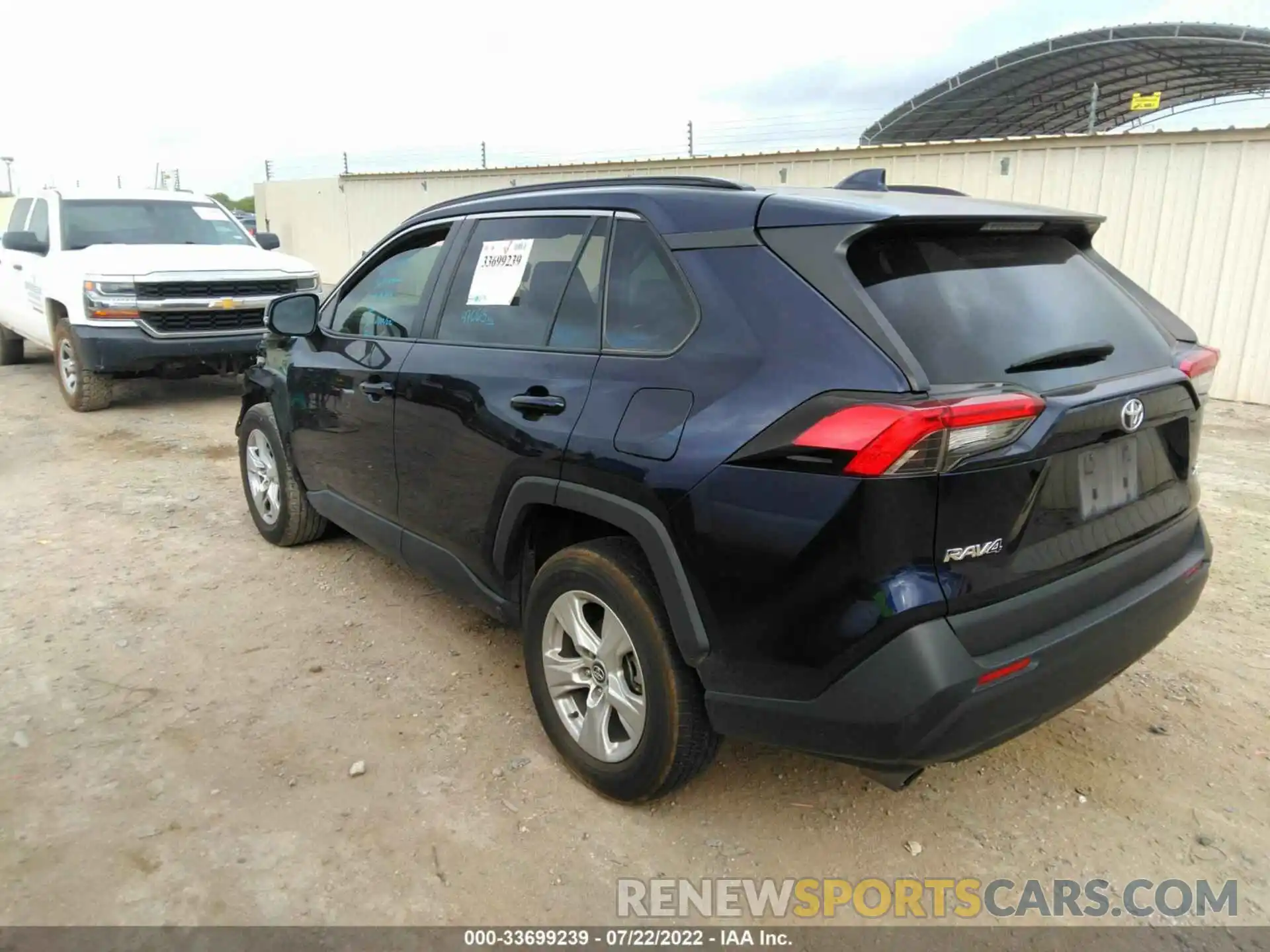 3 Photograph of a damaged car 2T3W1RFV5LW080524 TOYOTA RAV4 2020