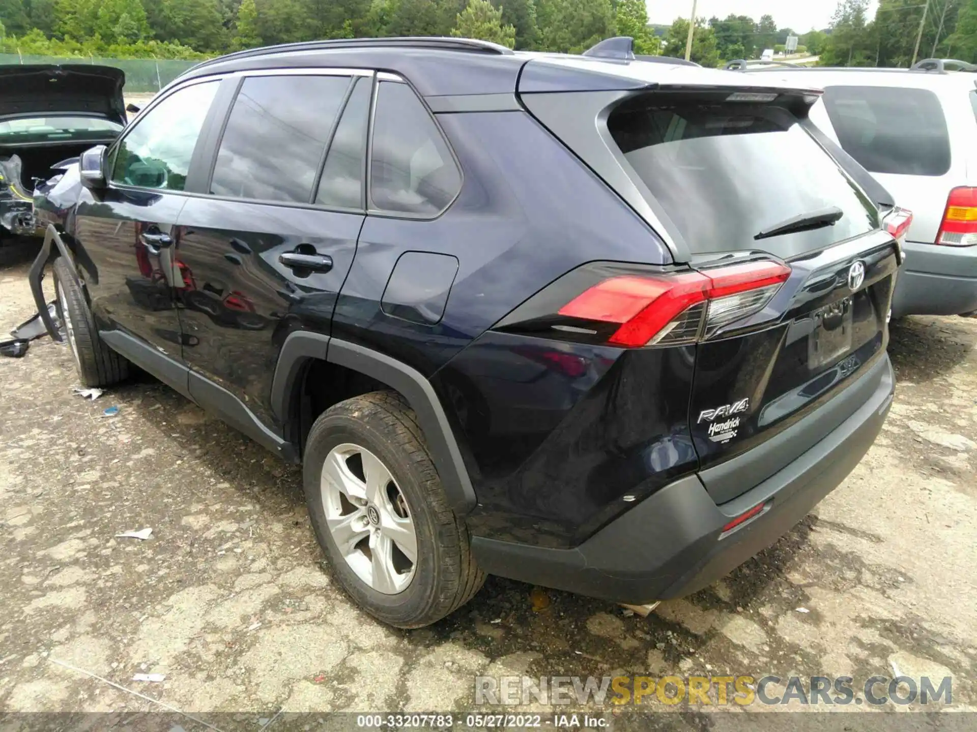 3 Фотография поврежденного автомобиля 2T3W1RFV5LW089532 TOYOTA RAV4 2020