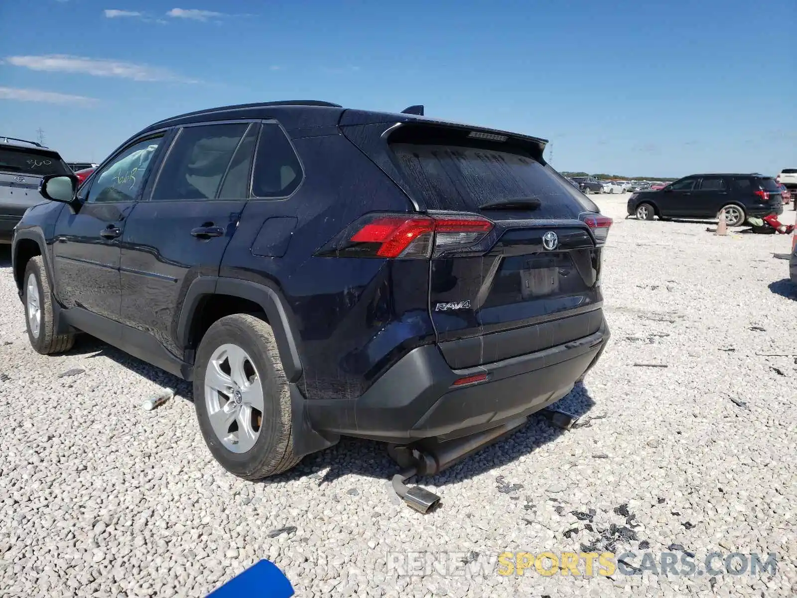 3 Photograph of a damaged car 2T3W1RFV5LW089899 TOYOTA RAV4 2020