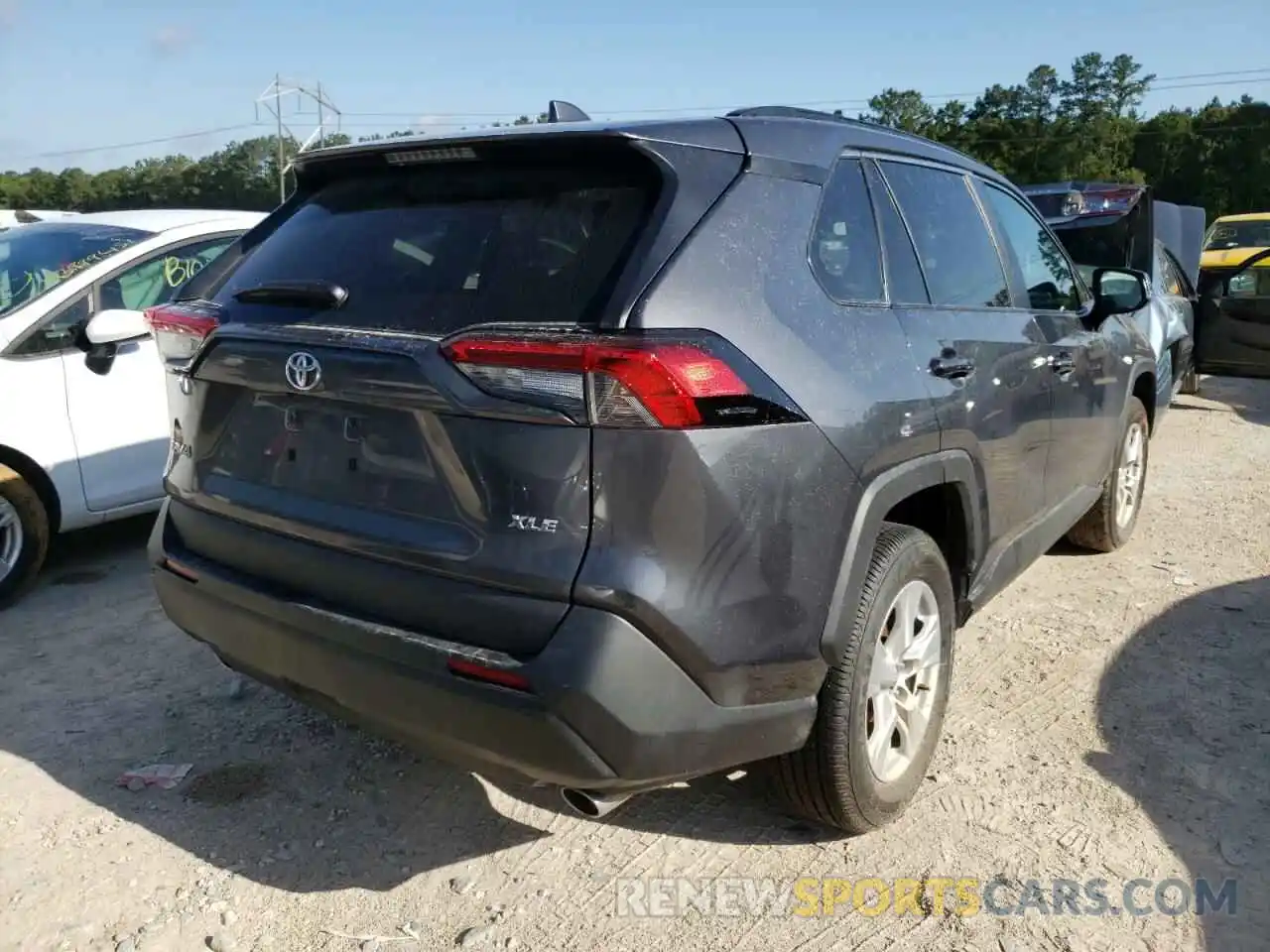 4 Photograph of a damaged car 2T3W1RFV5LW101792 TOYOTA RAV4 2020