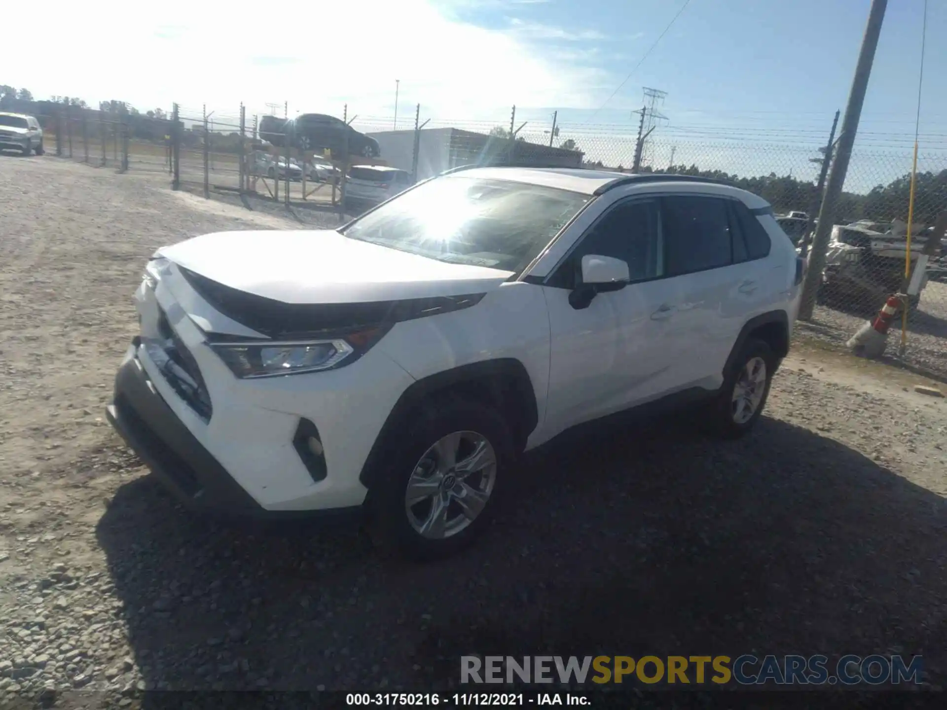 2 Photograph of a damaged car 2T3W1RFV6LC034587 TOYOTA RAV4 2020