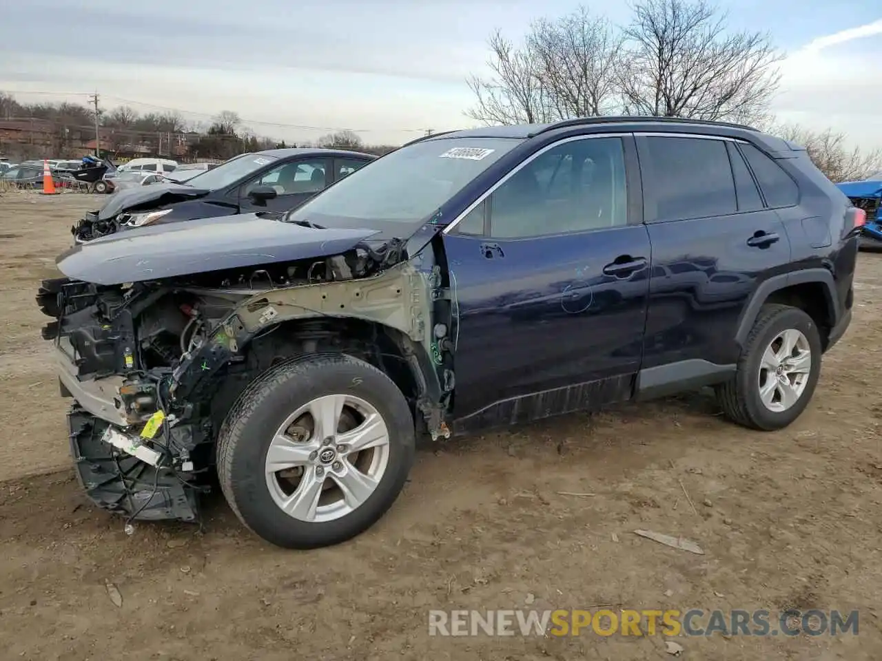 1 Photograph of a damaged car 2T3W1RFV6LC042057 TOYOTA RAV4 2020