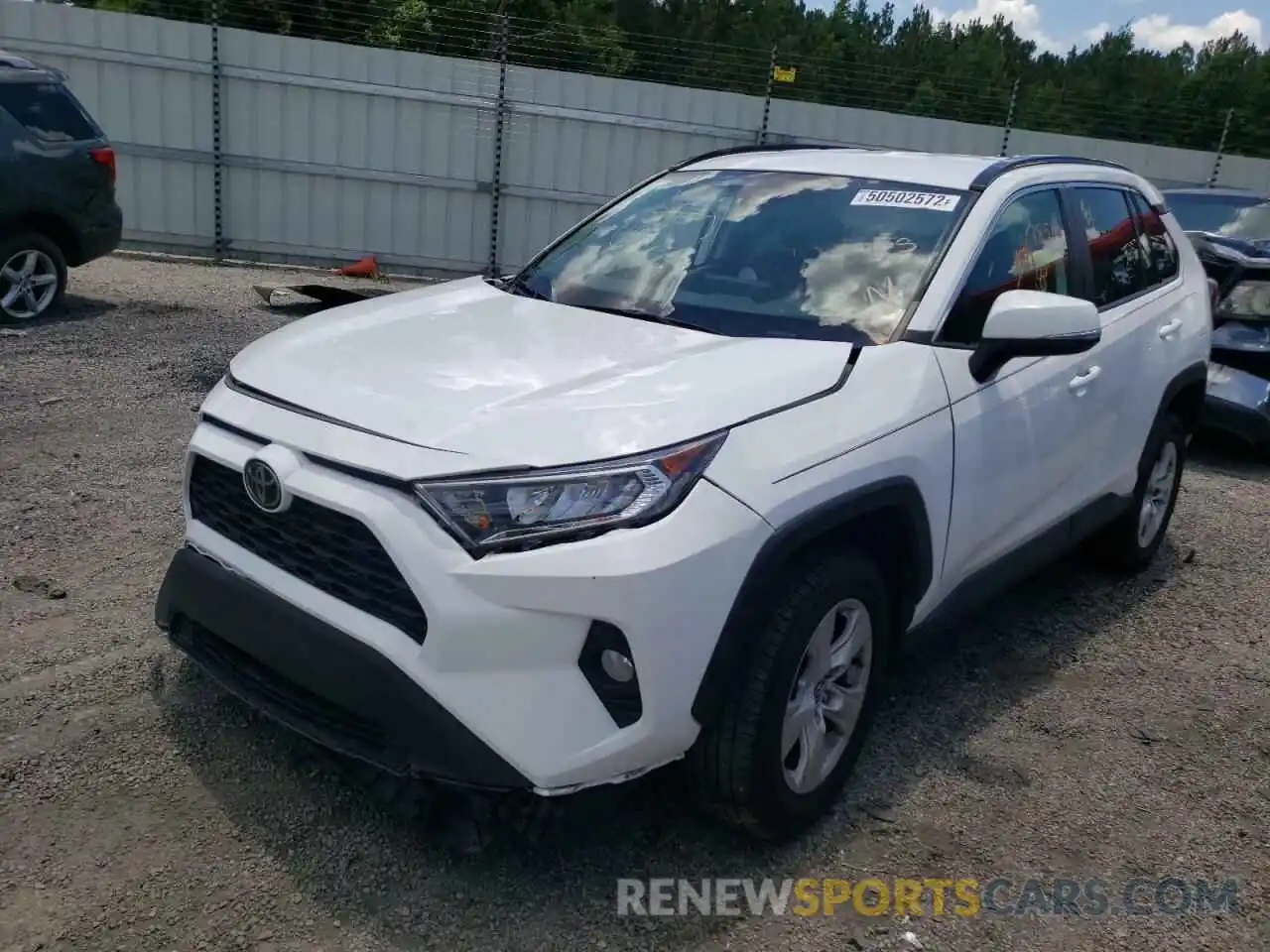 2 Photograph of a damaged car 2T3W1RFV6LC043323 TOYOTA RAV4 2020