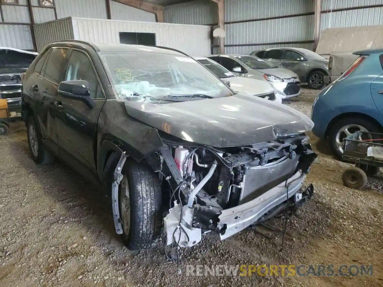 1 Photograph of a damaged car 2T3W1RFV6LC044729 TOYOTA RAV4 2020