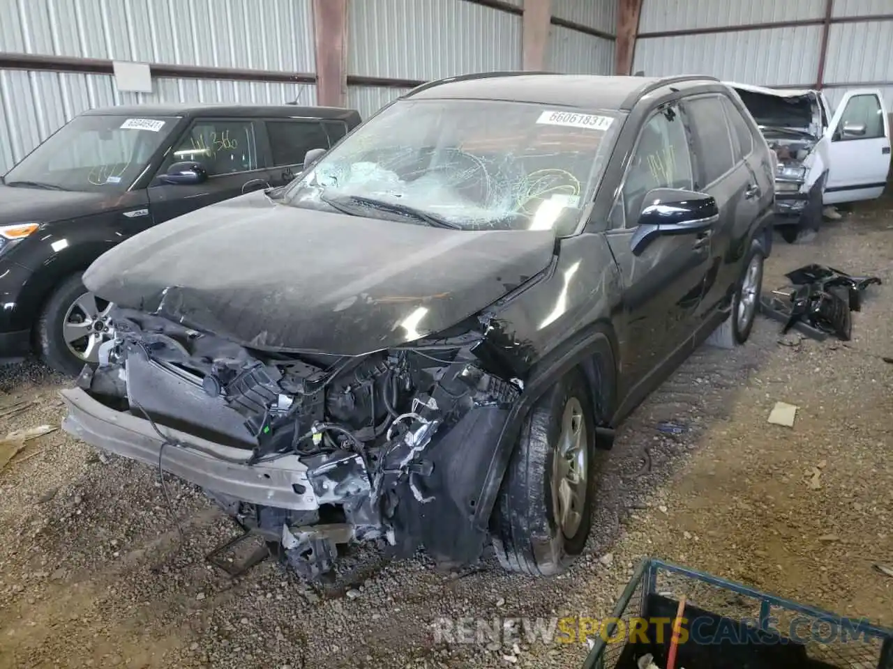 2 Photograph of a damaged car 2T3W1RFV6LC044729 TOYOTA RAV4 2020