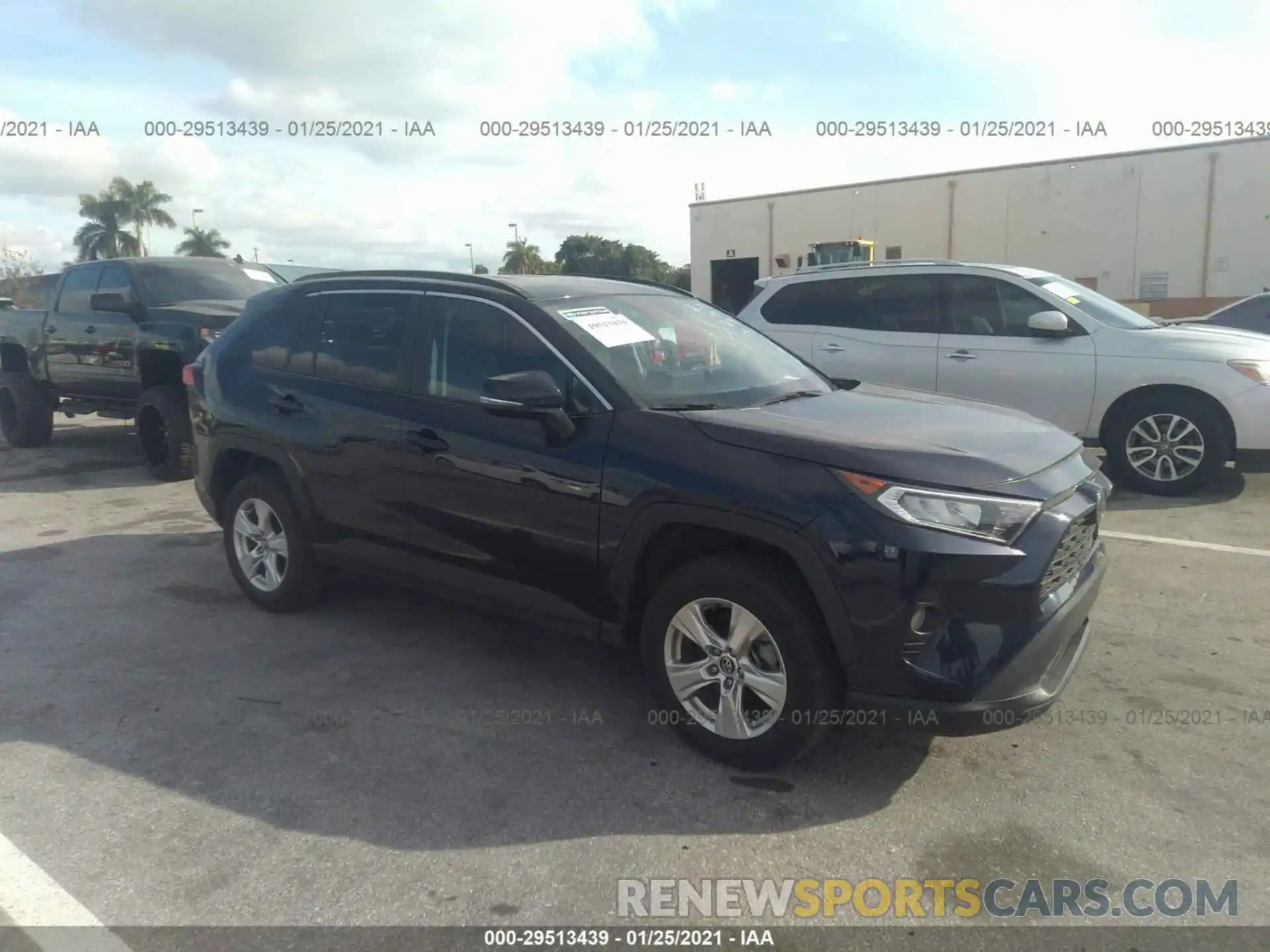 1 Photograph of a damaged car 2T3W1RFV6LC045878 TOYOTA RAV4 2020