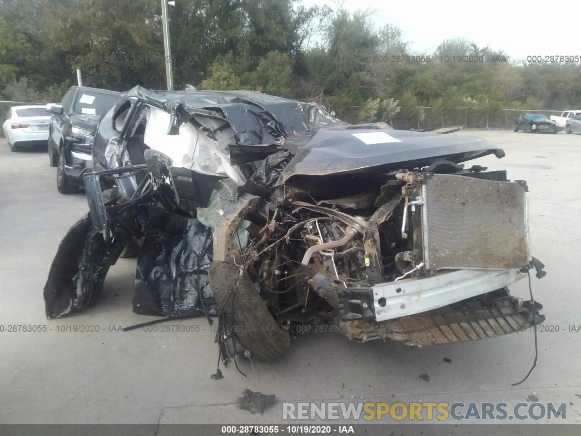 1 Фотография поврежденного автомобиля 2T3W1RFV6LC046223 TOYOTA RAV4 2020