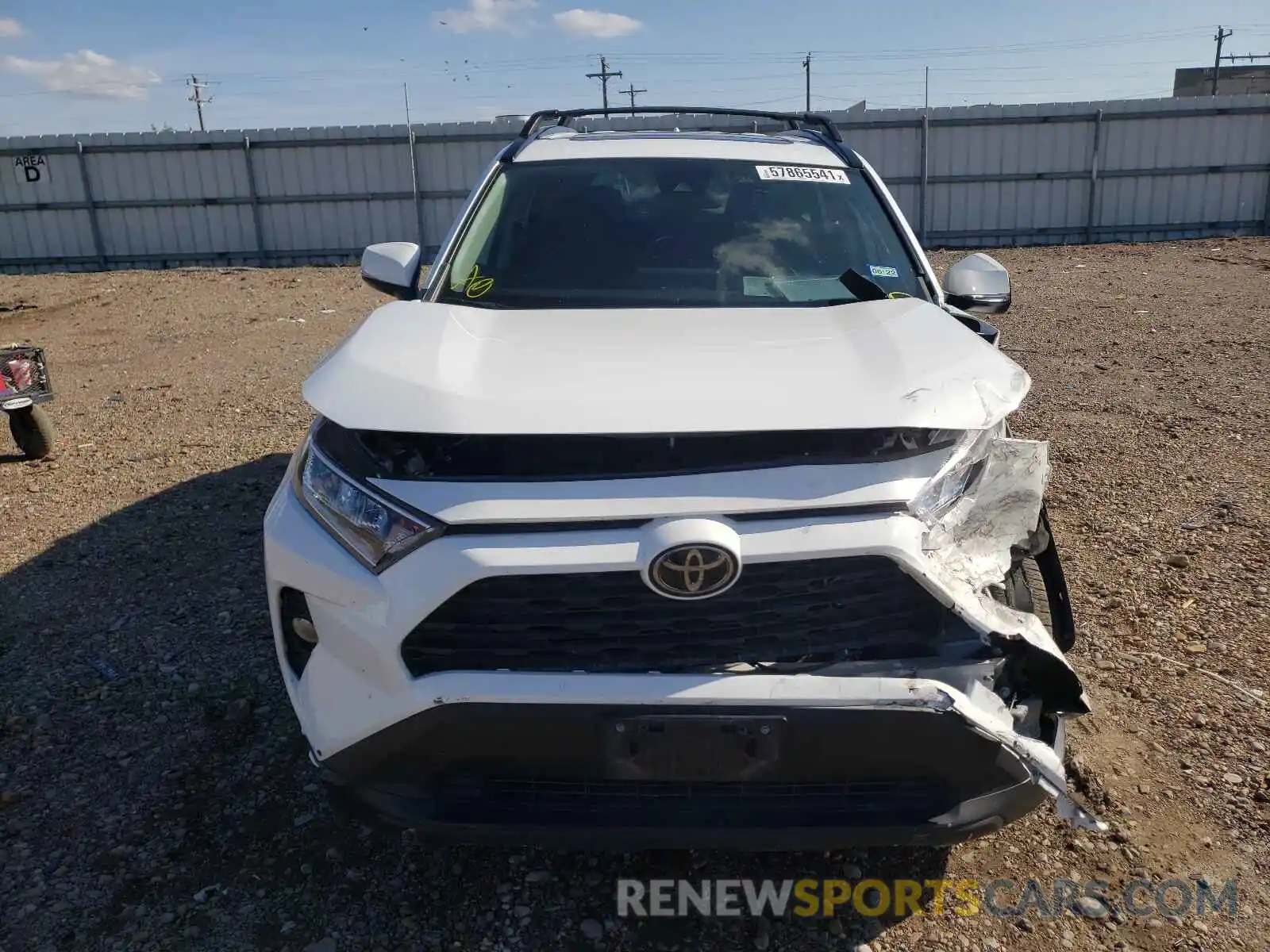 9 Photograph of a damaged car 2T3W1RFV6LC048103 TOYOTA RAV4 2020