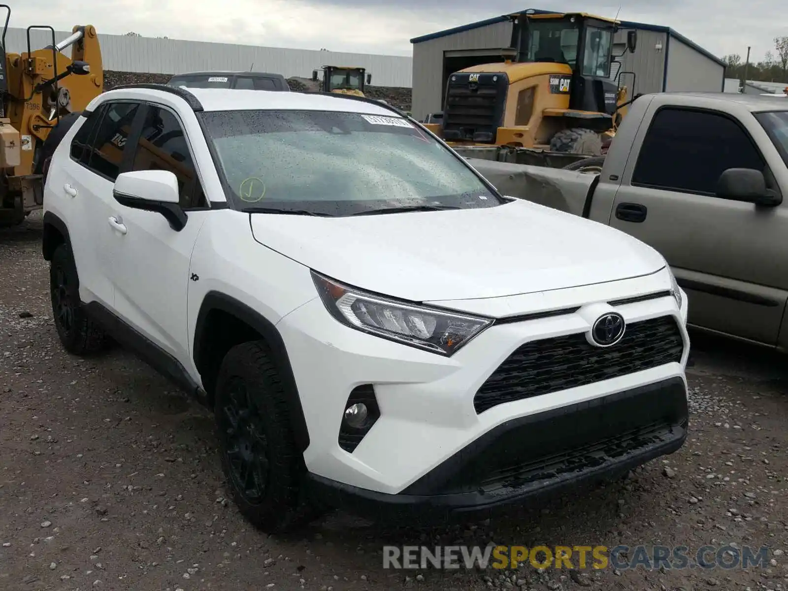 1 Photograph of a damaged car 2T3W1RFV6LC048926 TOYOTA RAV4 2020