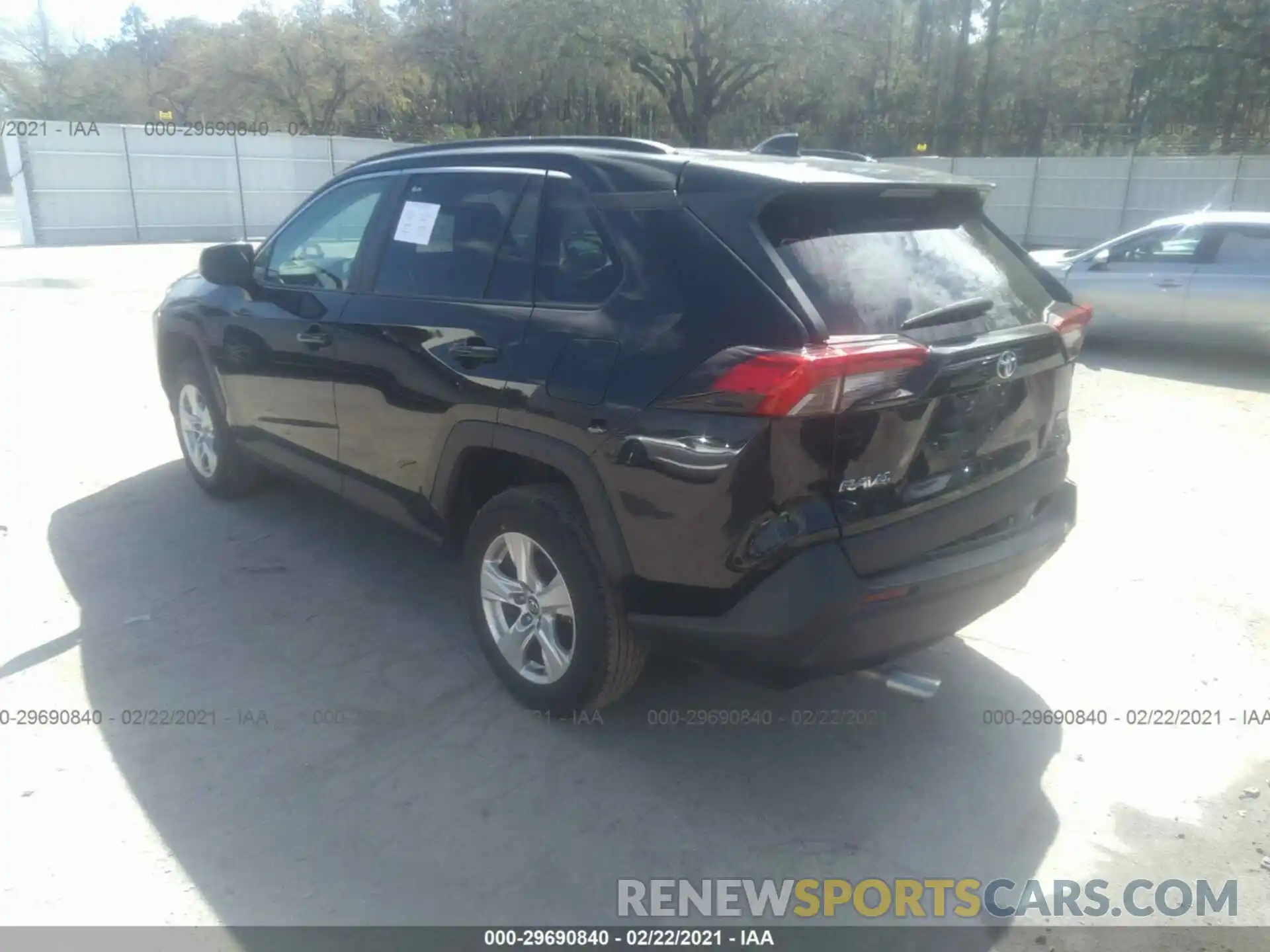 3 Photograph of a damaged car 2T3W1RFV6LC051387 TOYOTA RAV4 2020