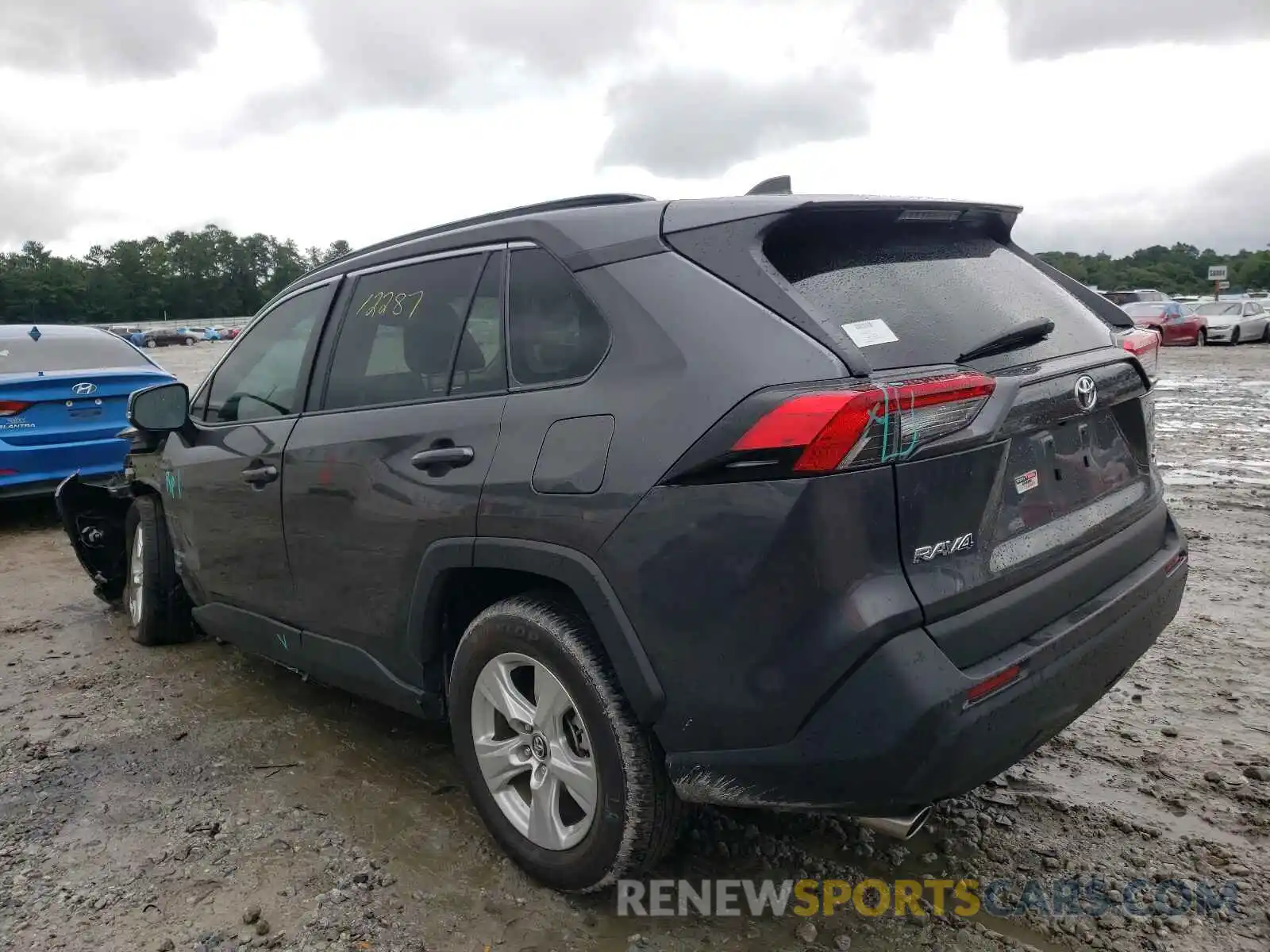 3 Photograph of a damaged car 2T3W1RFV6LC052071 TOYOTA RAV4 2020