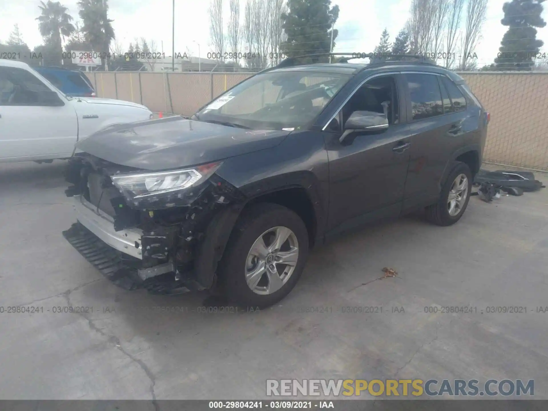 2 Photograph of a damaged car 2T3W1RFV6LC053253 TOYOTA RAV4 2020