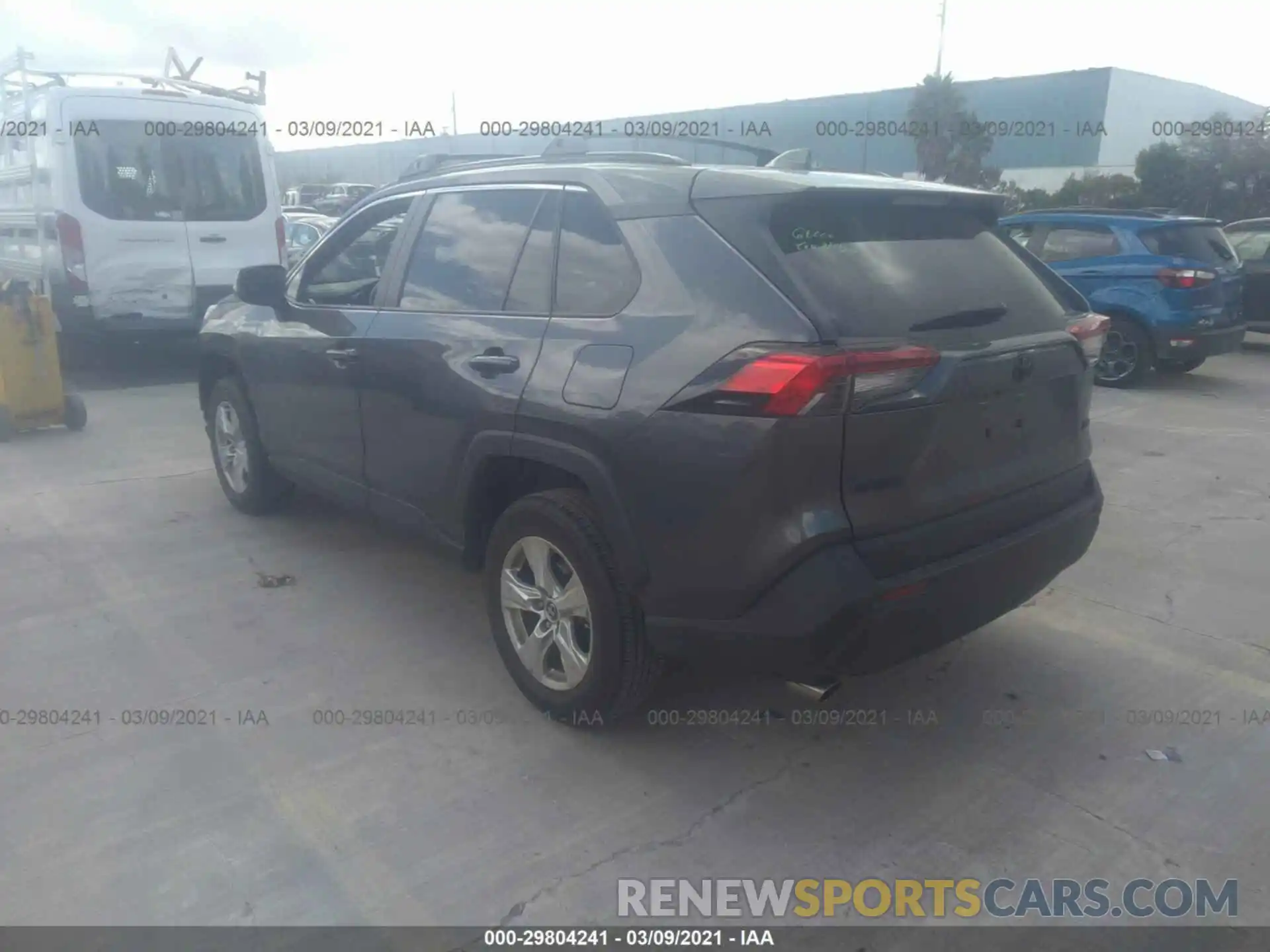 3 Photograph of a damaged car 2T3W1RFV6LC053253 TOYOTA RAV4 2020