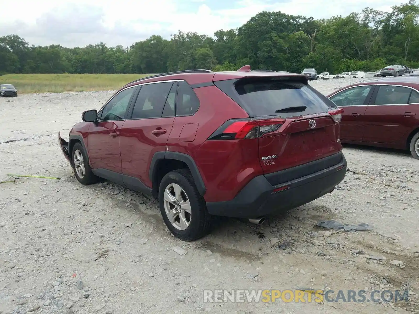 3 Photograph of a damaged car 2T3W1RFV6LC054225 TOYOTA RAV4 2020